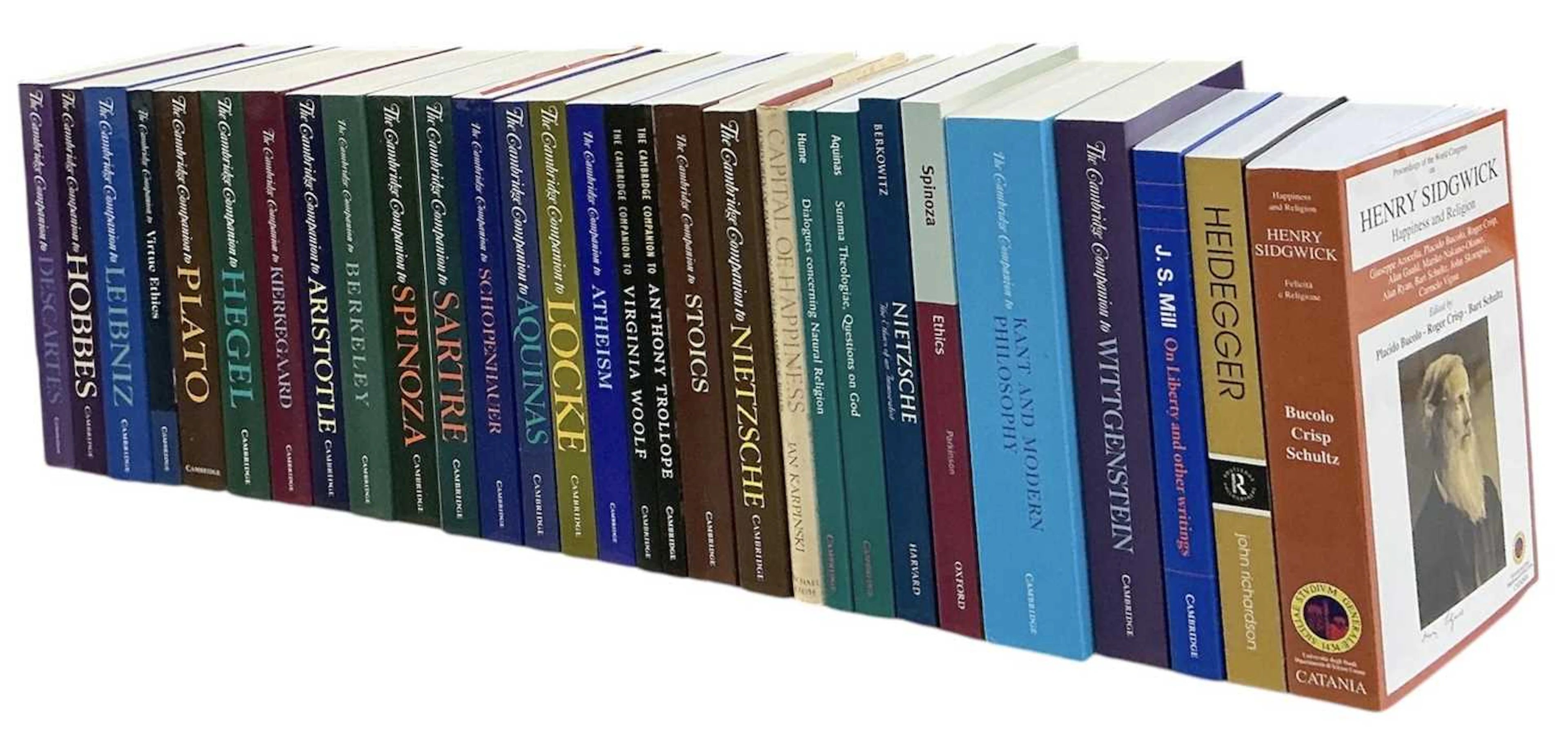 THE CAMBRIDGE COMPANION TO; twenty-one philosophy books