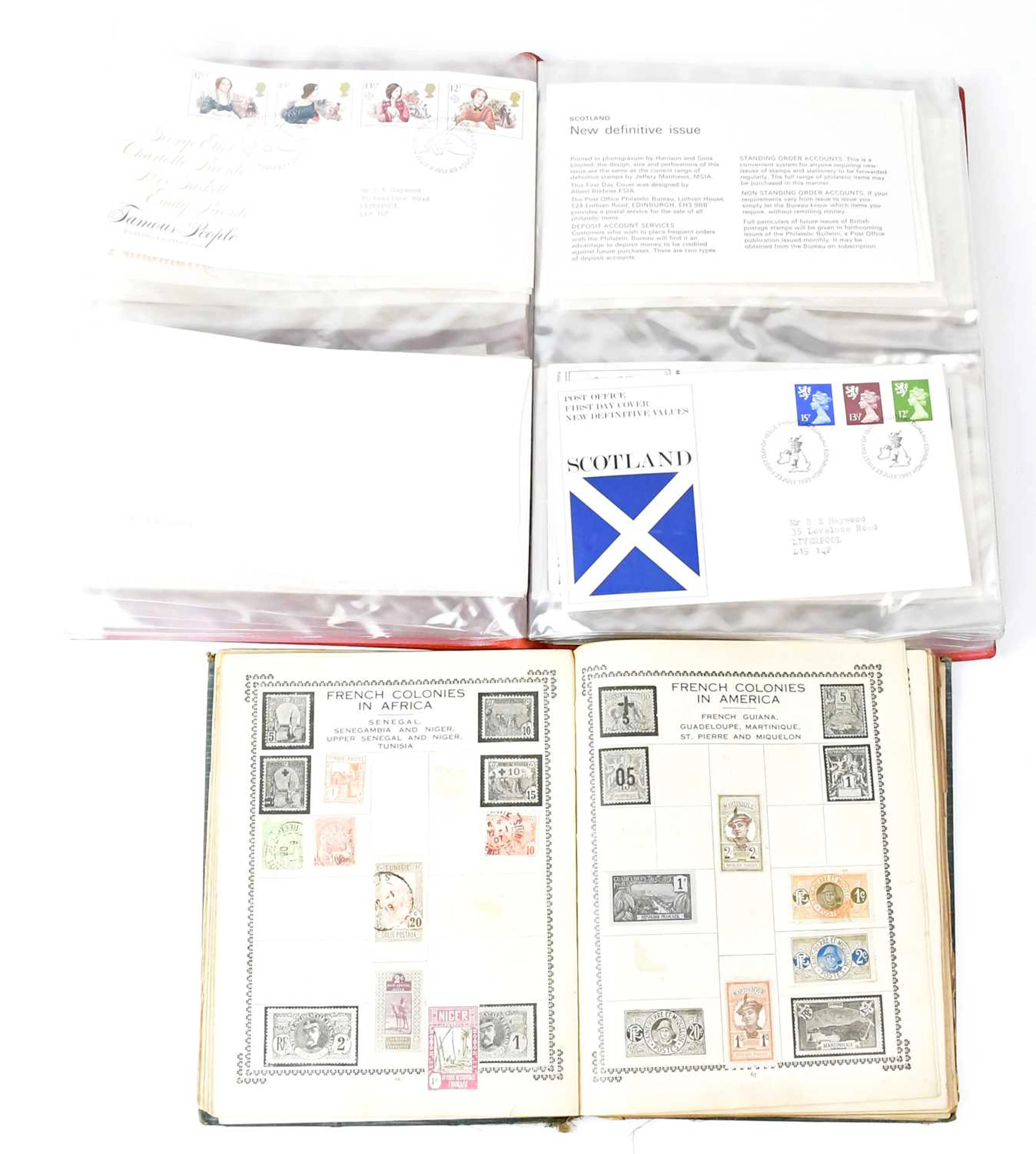 A collection of United Kingdom and World stamps