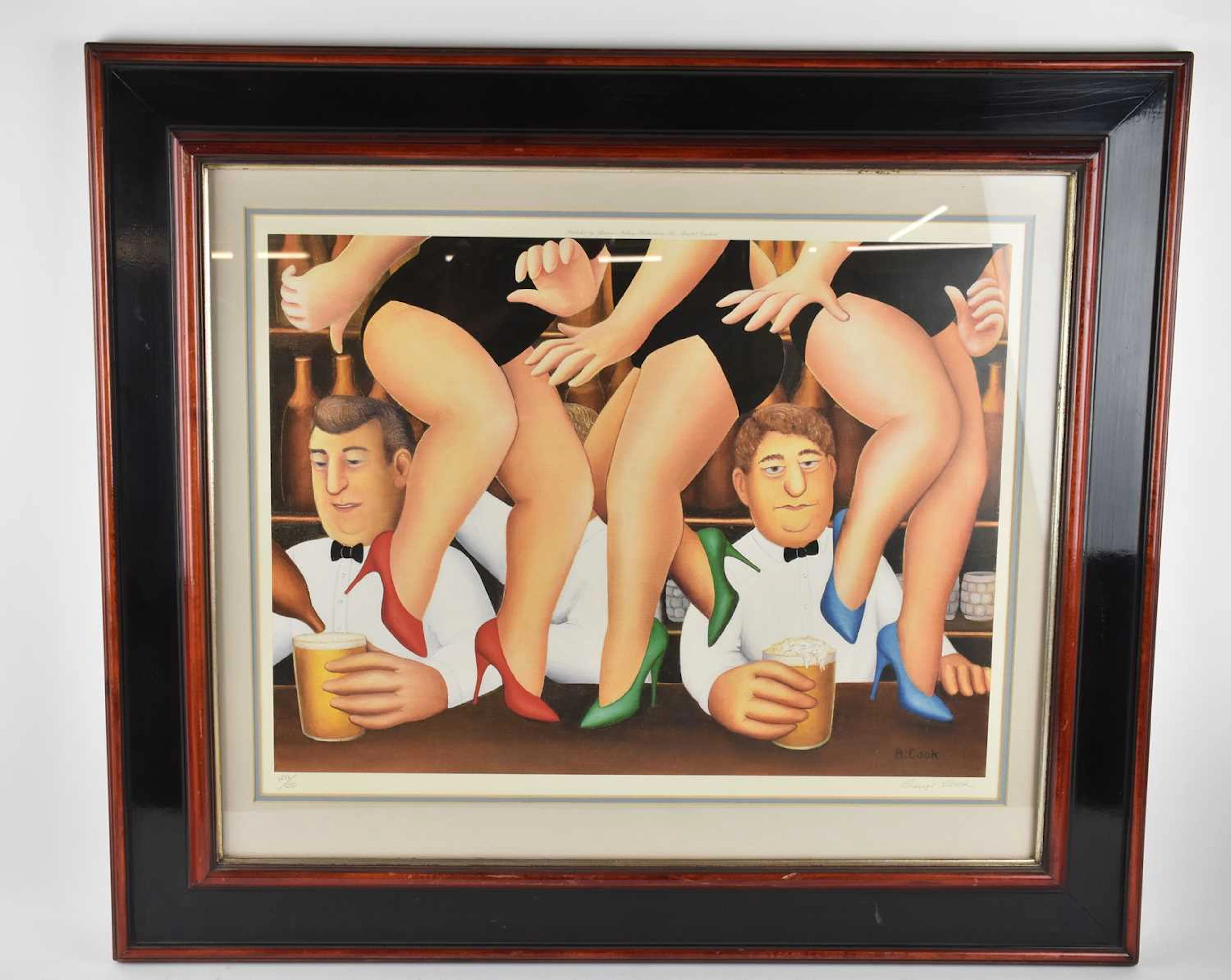 BERYL COOK (1926-2008); a signed limited edition print