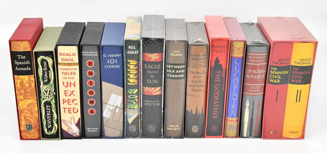 THE FOLIO SOCIETY; a collection of thirteen vols