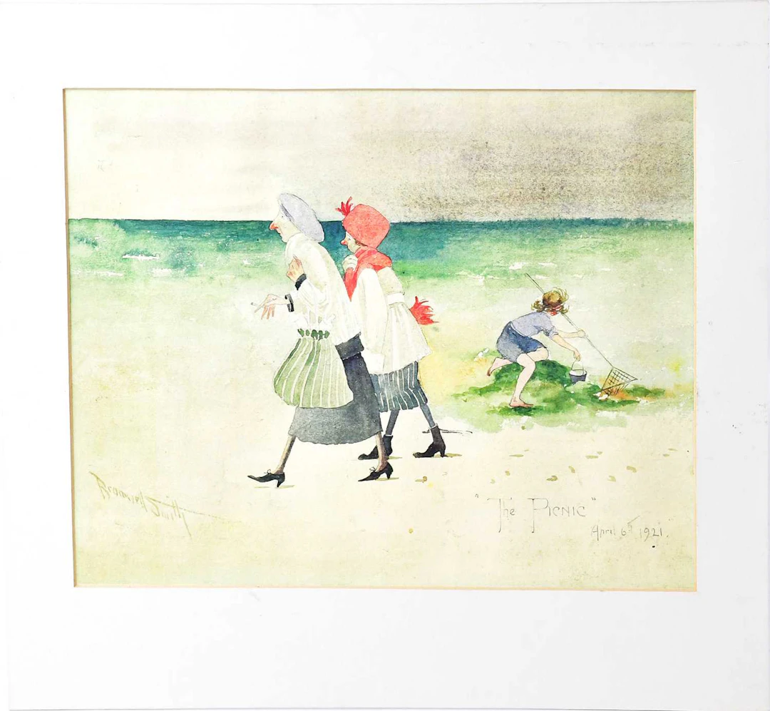 BRAMWELL SMITH (20th century); watercolour