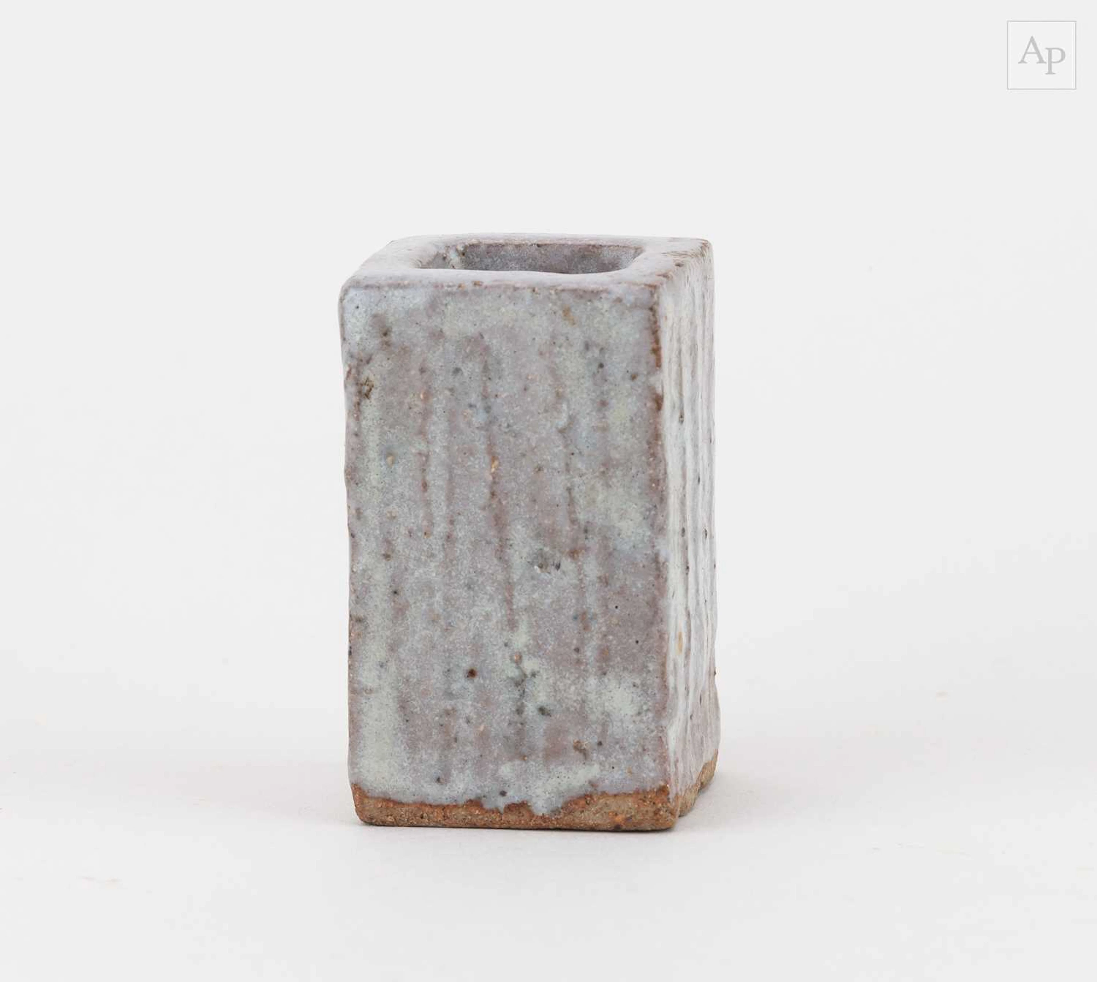 IAN AULD (1926-2000); a small rectangular stoneware slab...