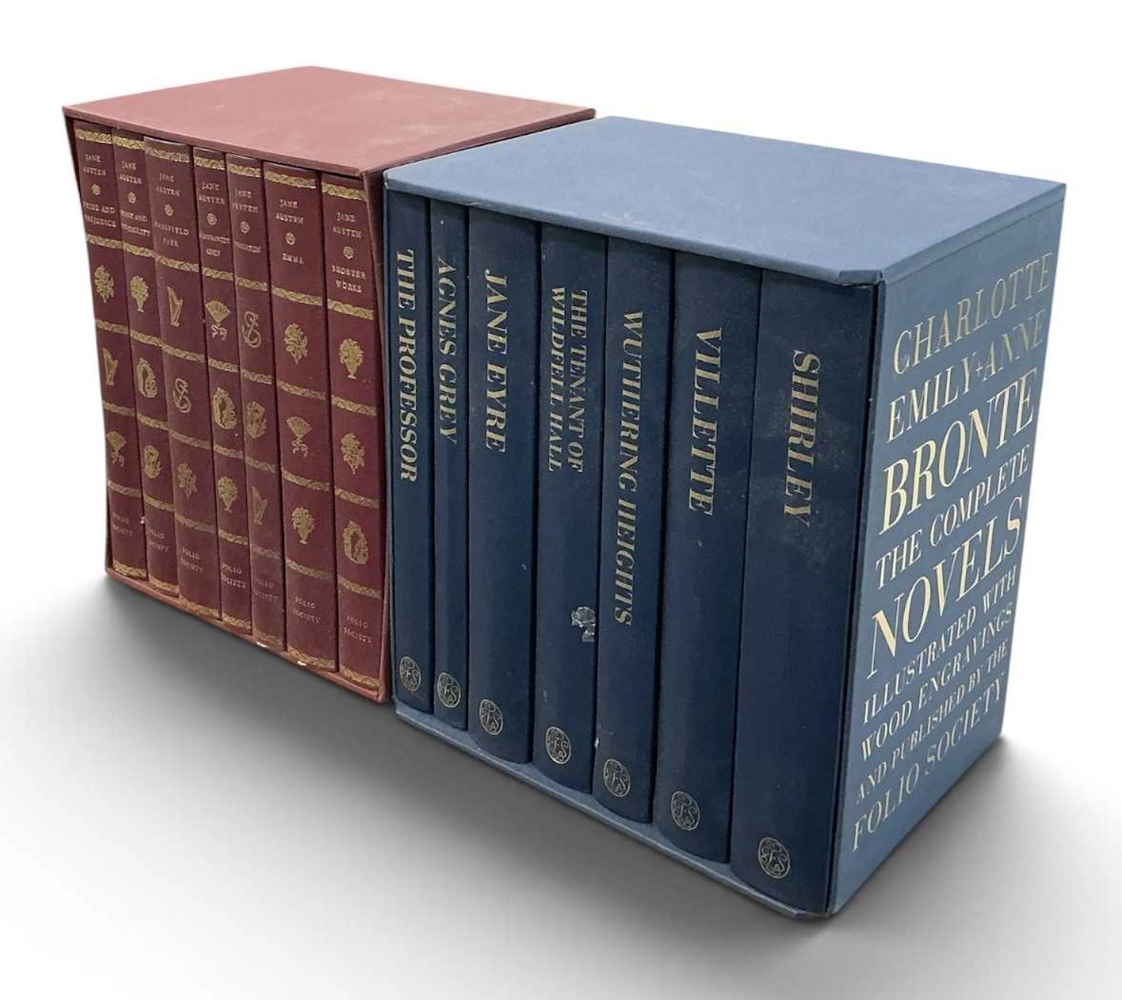 FOLIO SOCIETY; a cased seven-book volume of Jane Austen