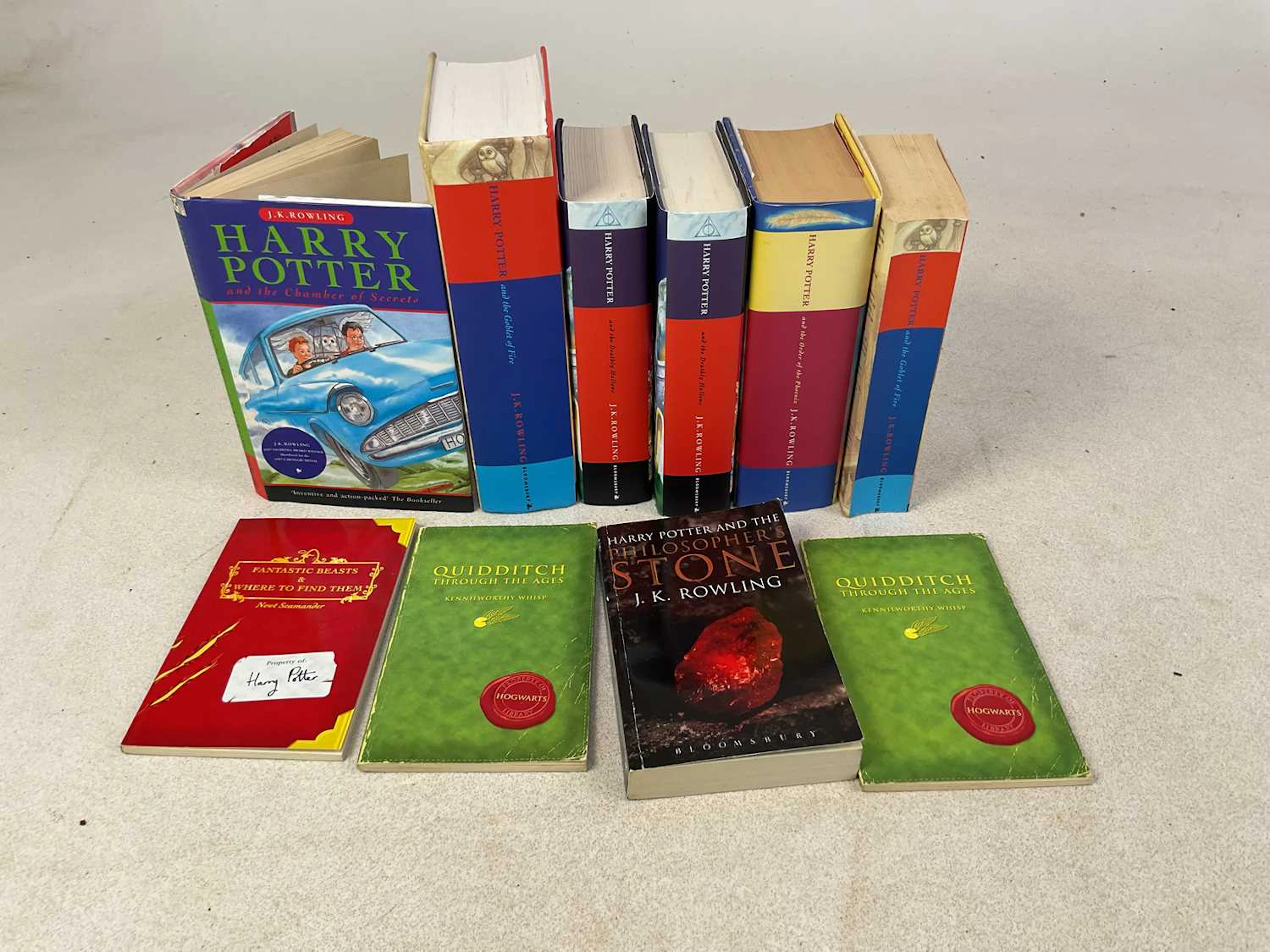 J K ROWLING; Harry Potter and the Chamber of Secrets