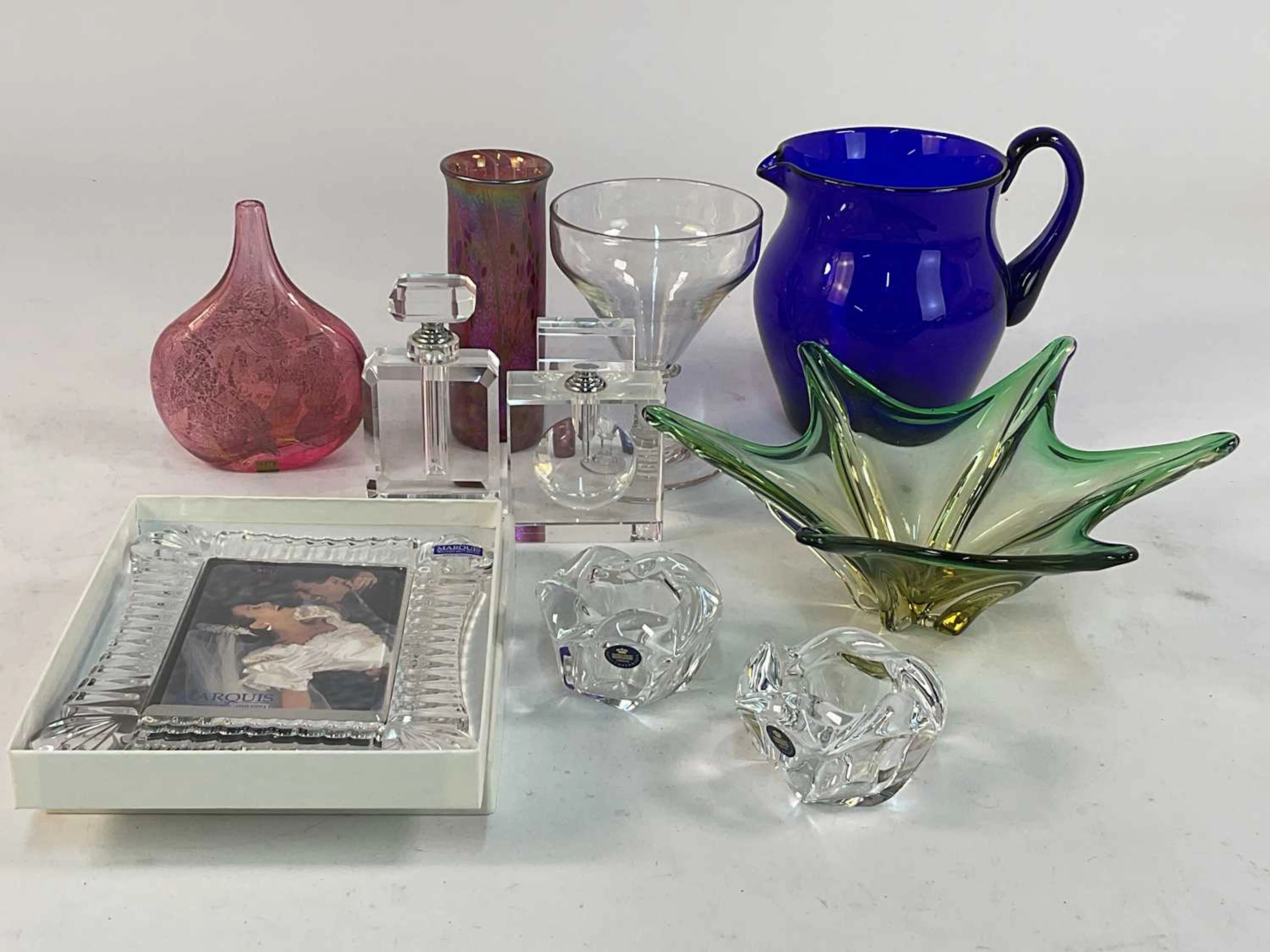 WATERFORD CRYSTAL; a Marquis boxed picture frame