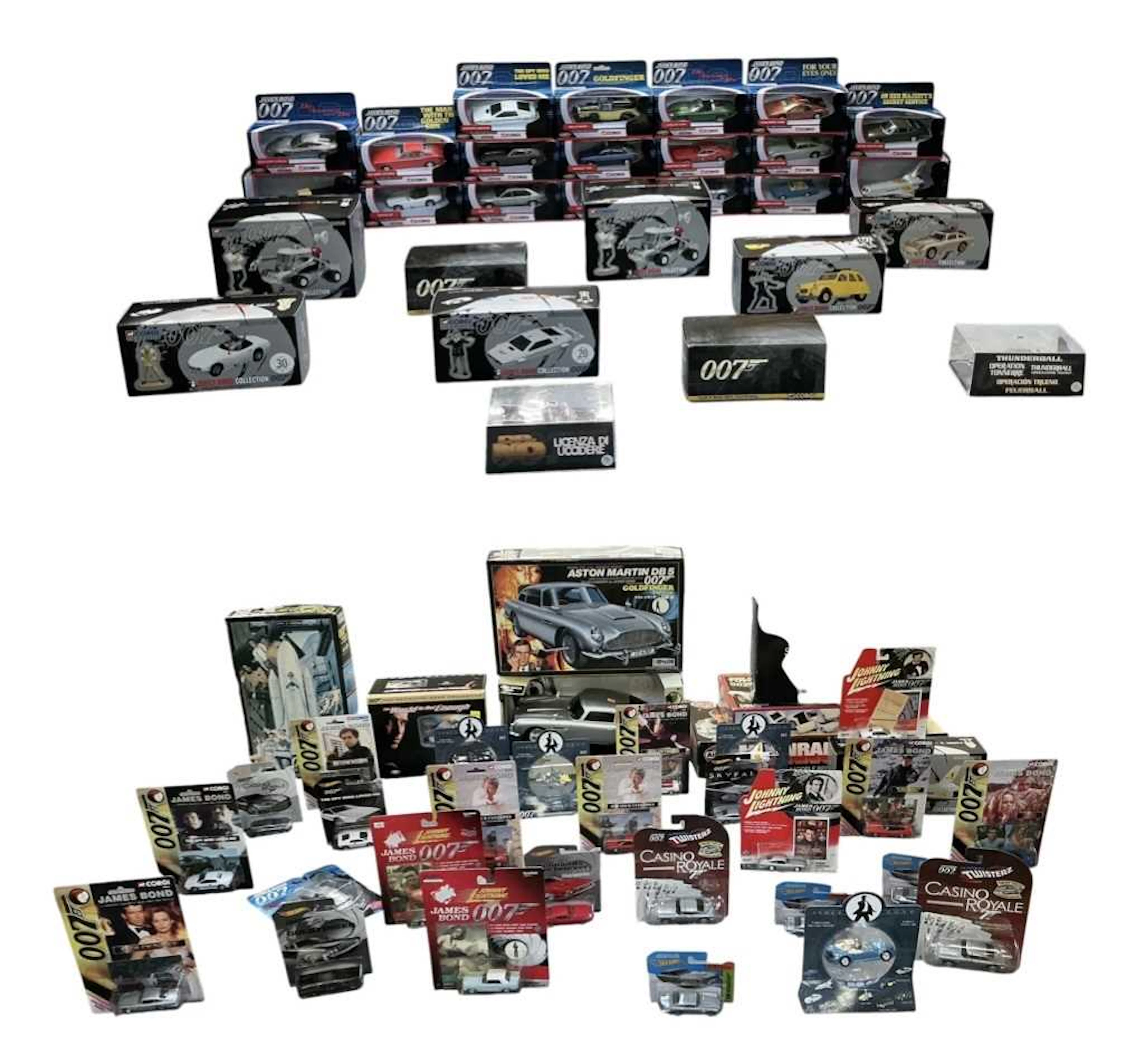 JAMES BOND INTEREST; a collection of assorted Corgi and...