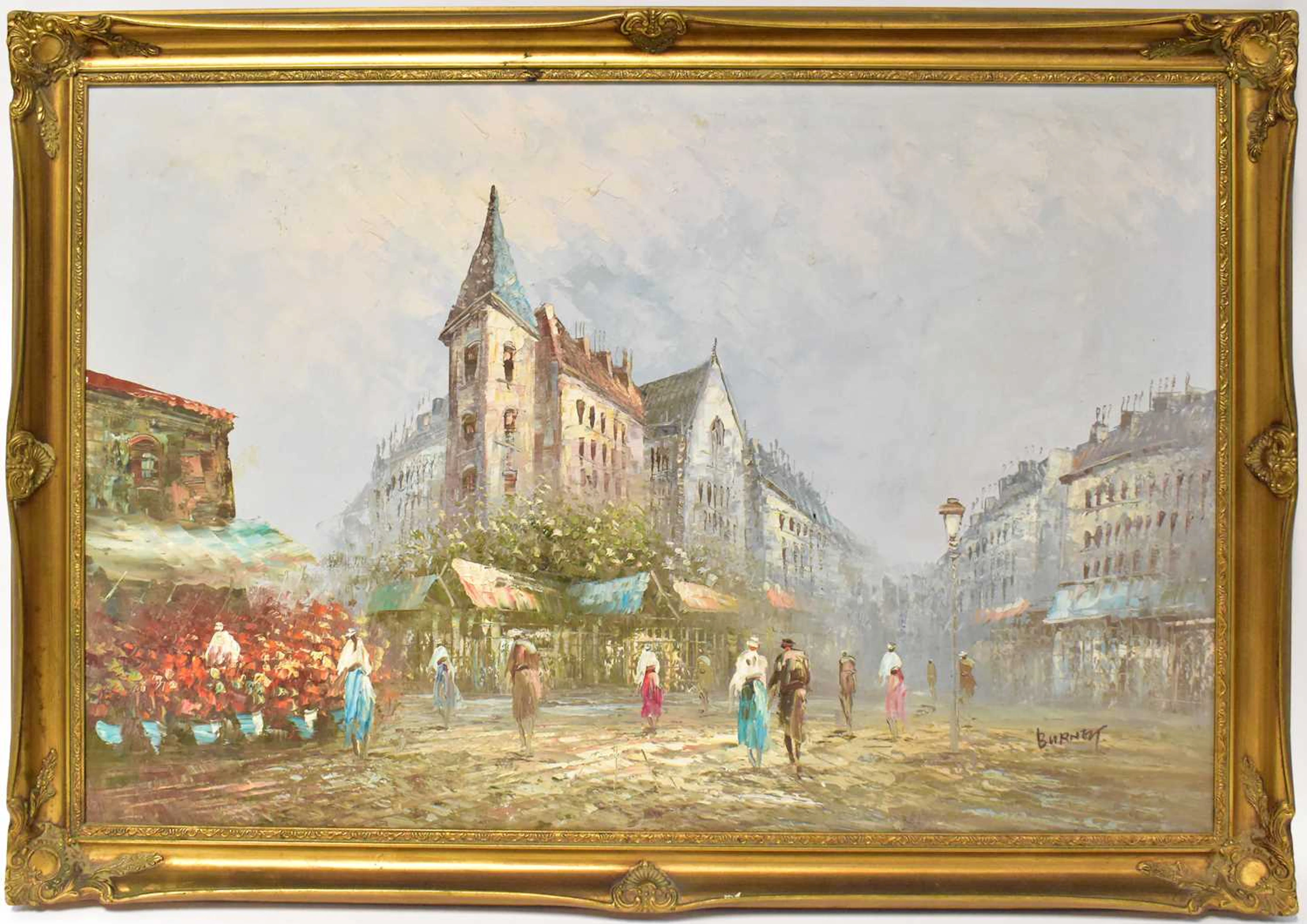 CAROLINE BURNETT (20th century); oil on canvas