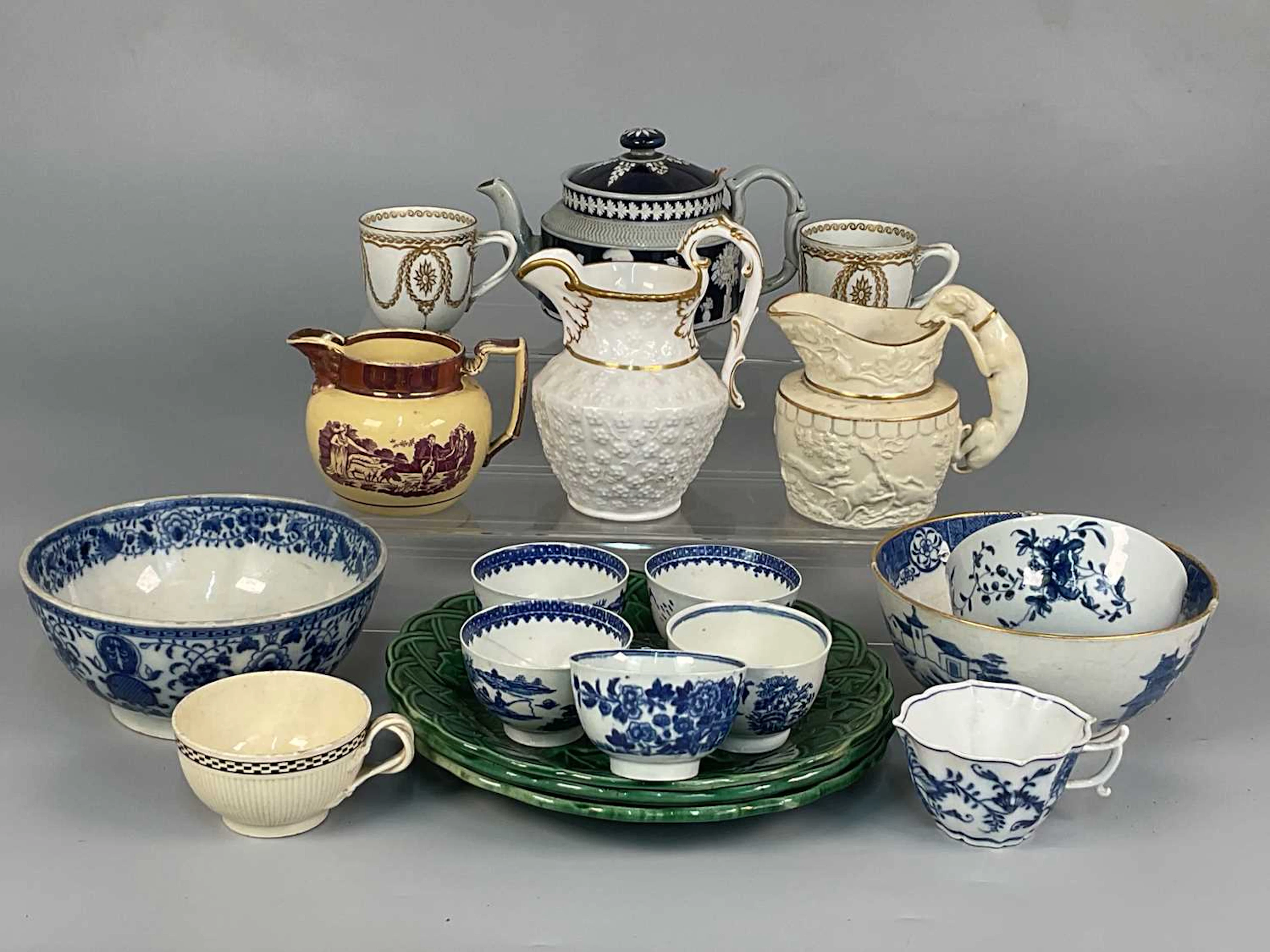 A quantity of English and Continental ceramics