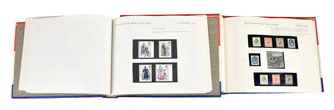 GREAT BRITAIN; 1924-83 Commemoratives collection in two Stanley Gibbons albums