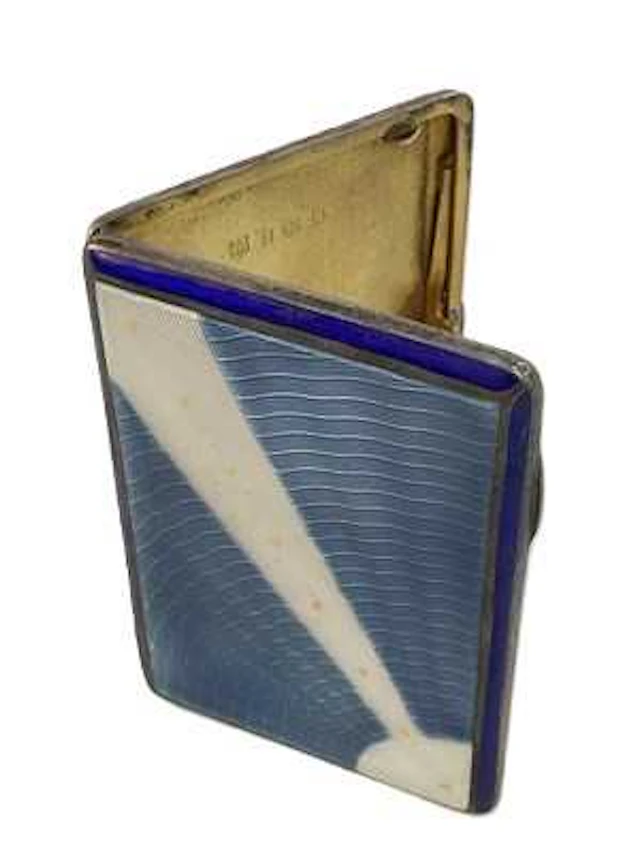 BARKER BROTHERS SILVER LTD; a George V hallmarked silver...