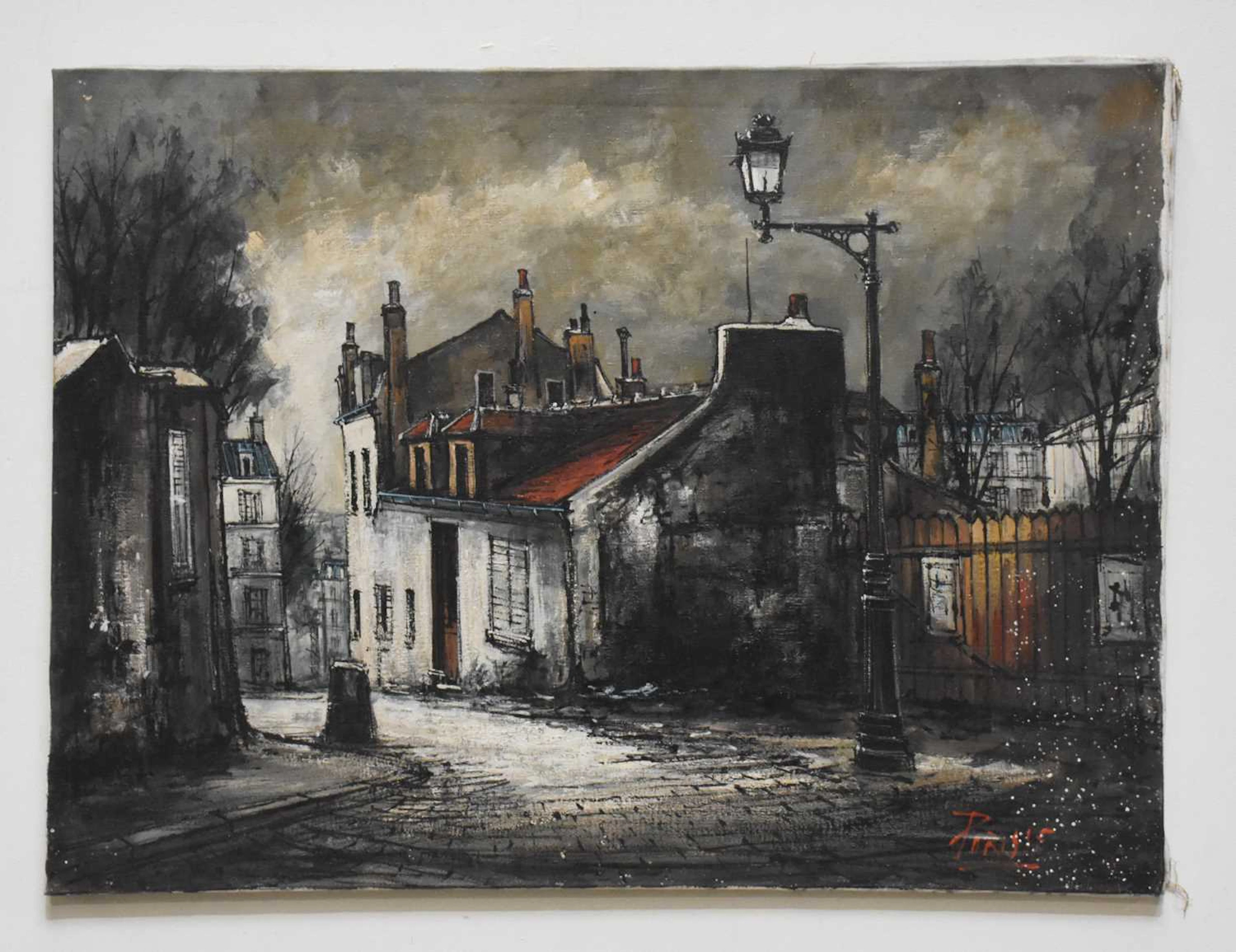JULIEN PORISSE; oil on canvas