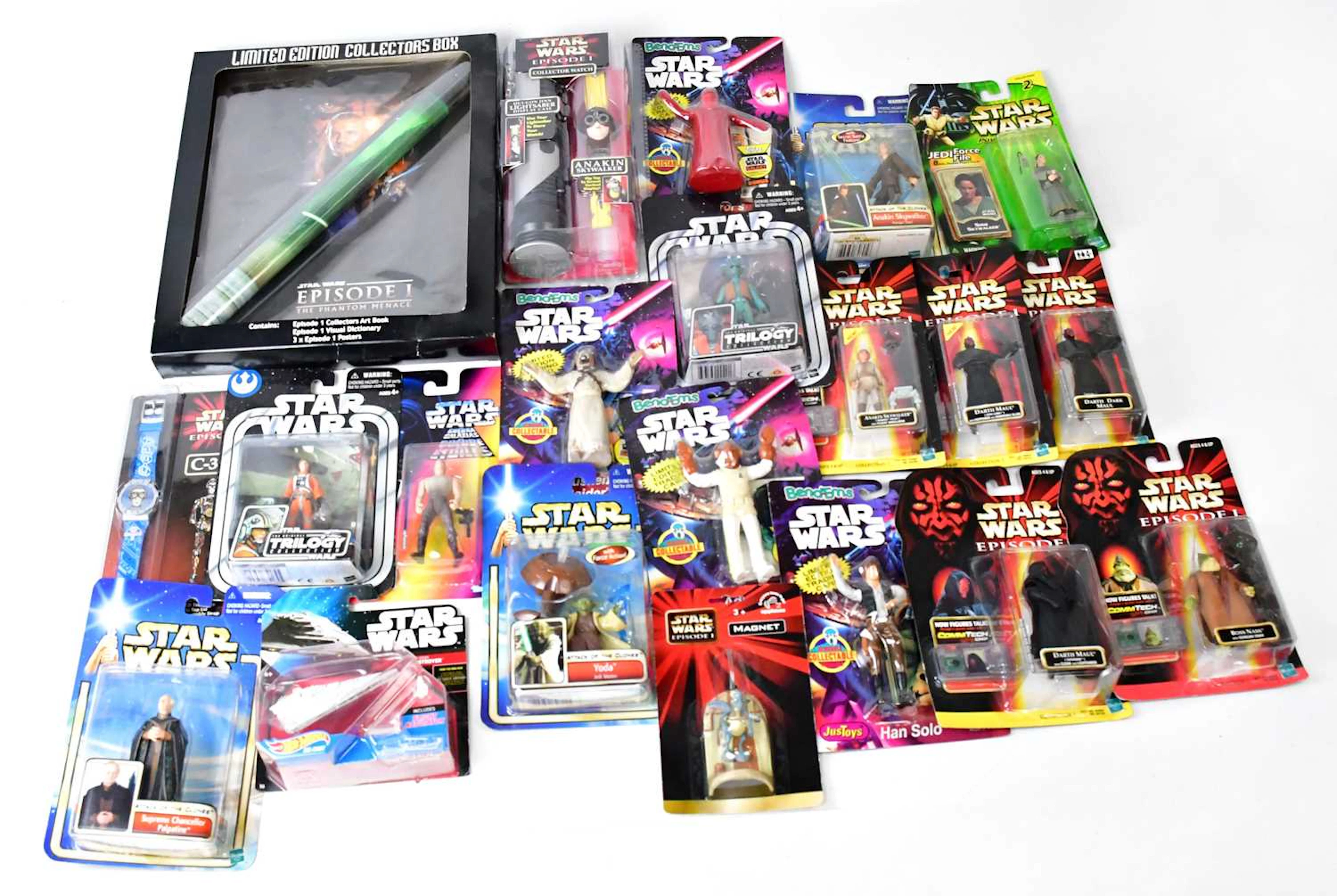 STAR WARS; action figures from various series