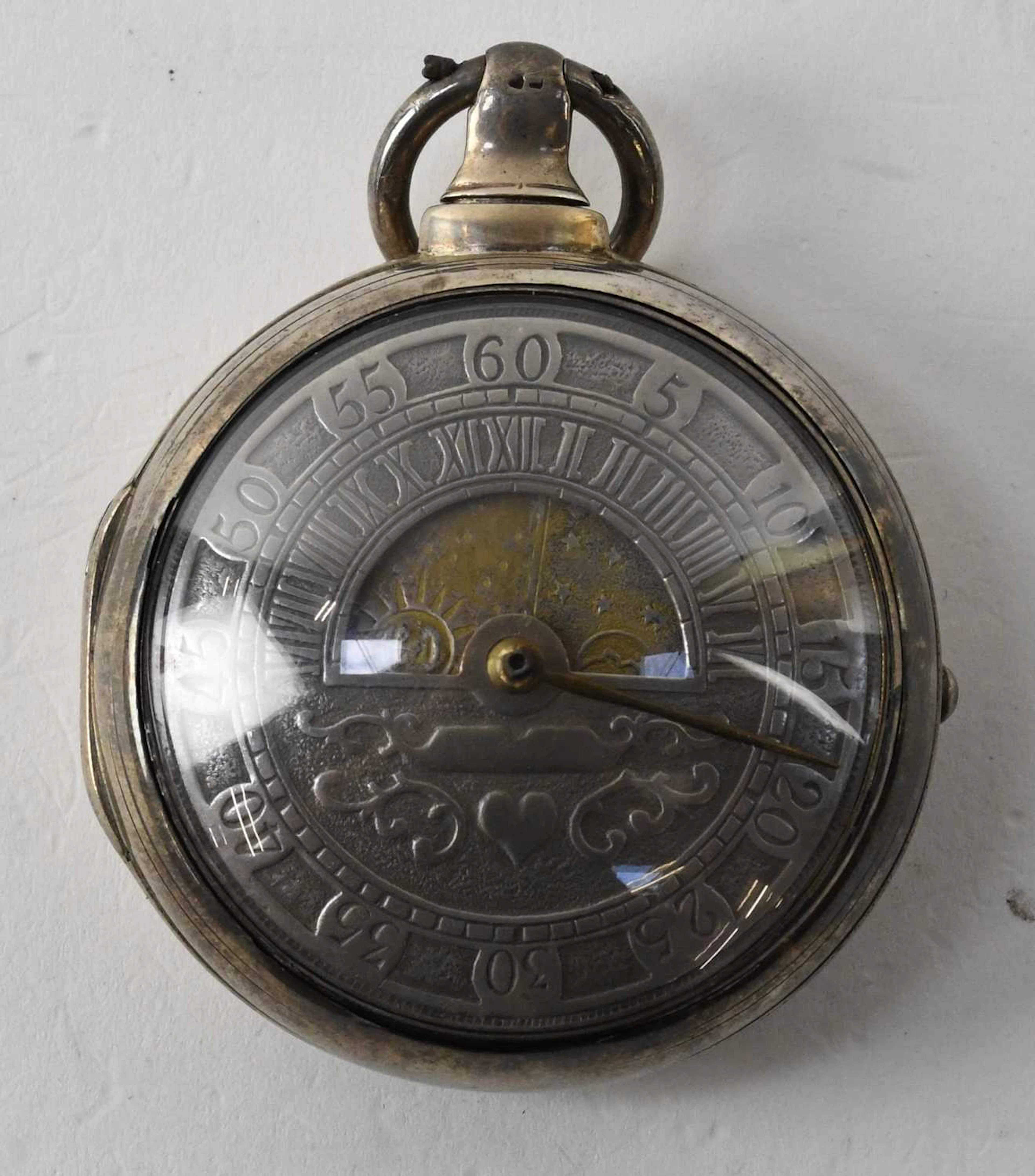 J THOMPSON OF LONDON; a George III hallmarked silver pair...