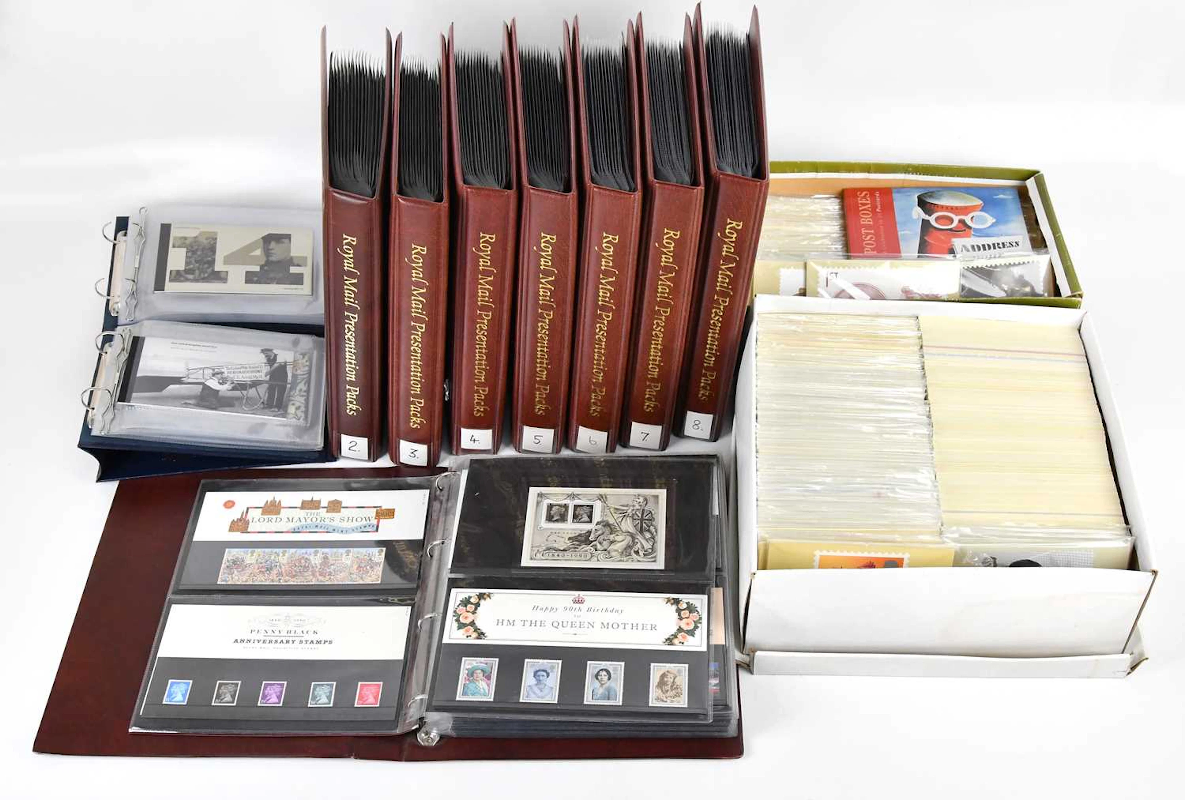 GREAT BRITAIN; presentation packs 1988-2018