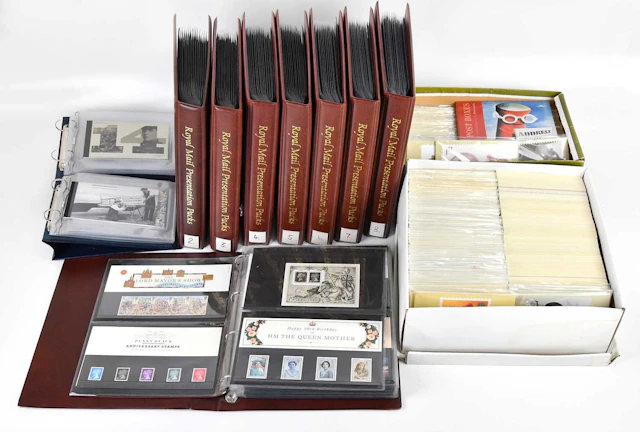 GREAT BRITAIN; presentation packs 1988-2018