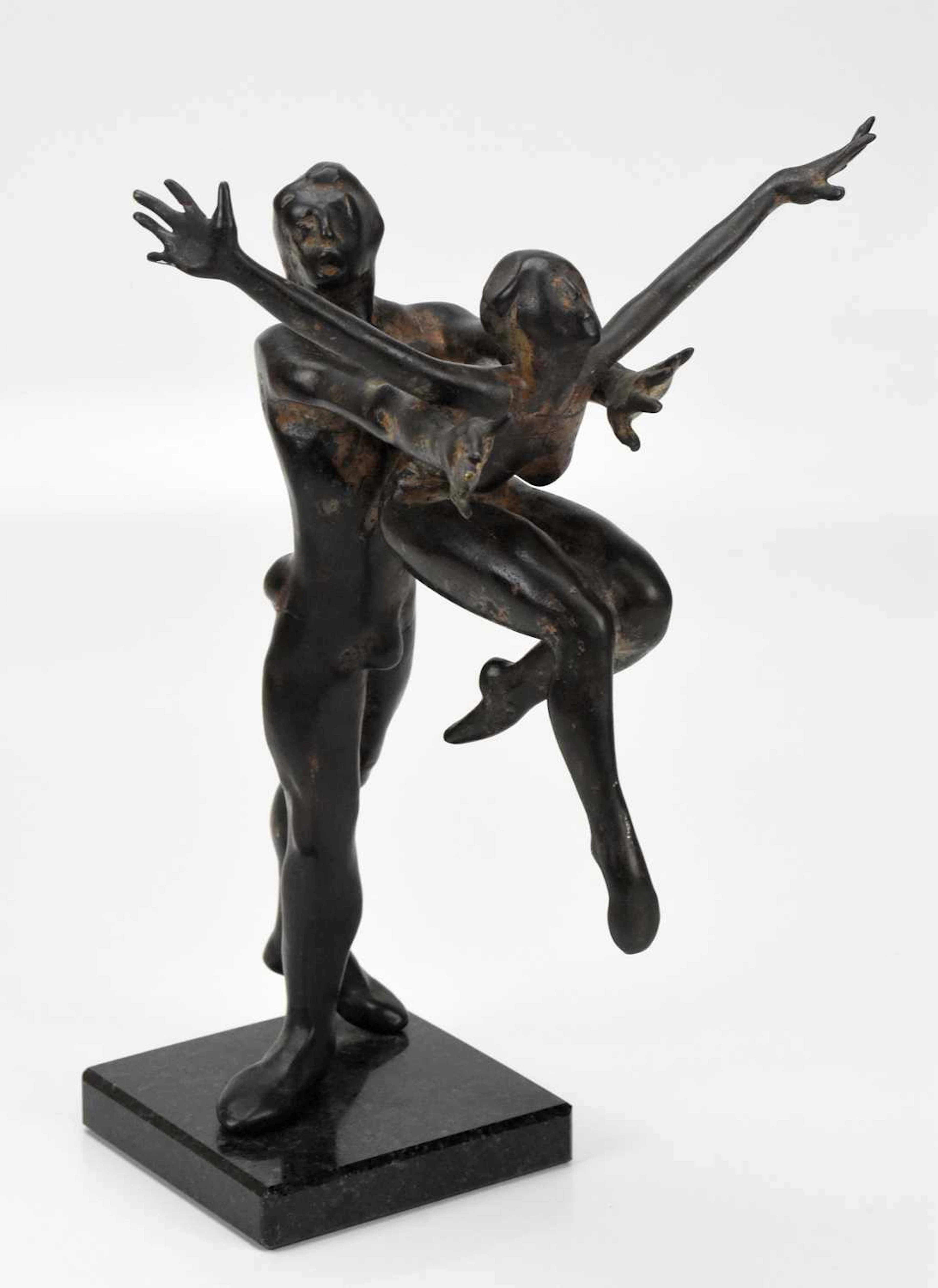 JOHN MILLS (1933-2023); bronze sculpture