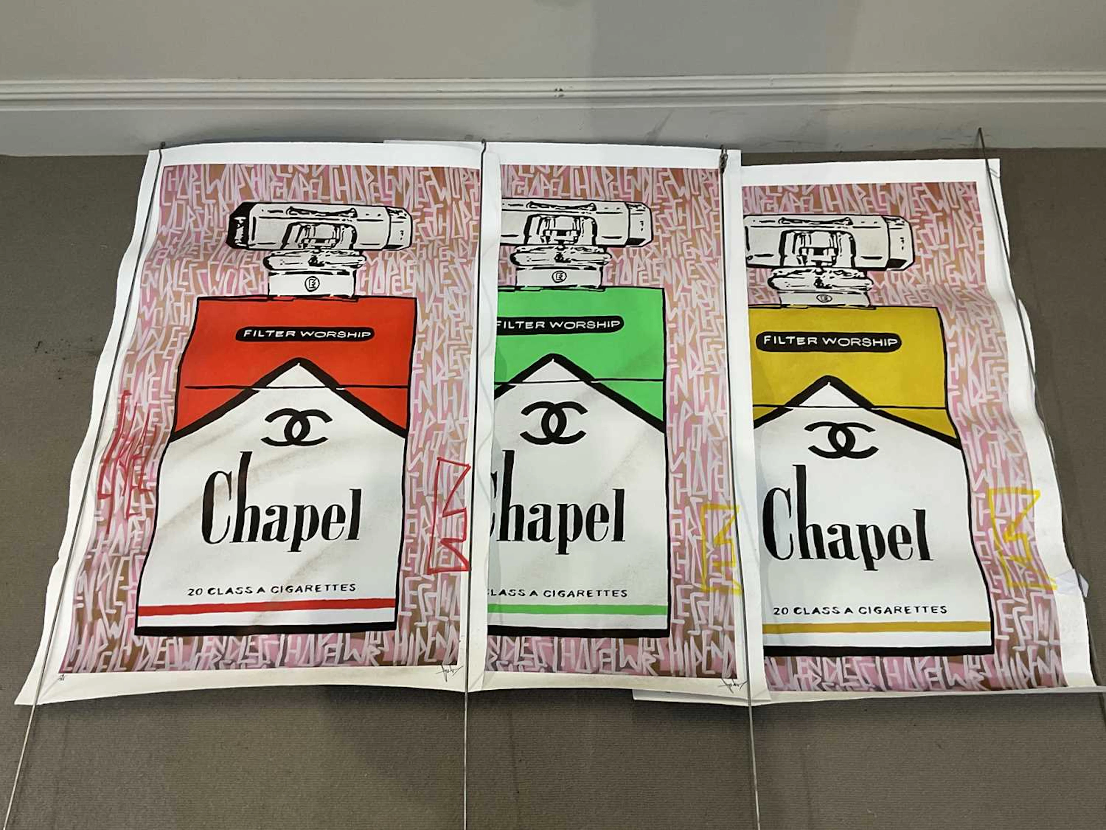 Three limited edition prints