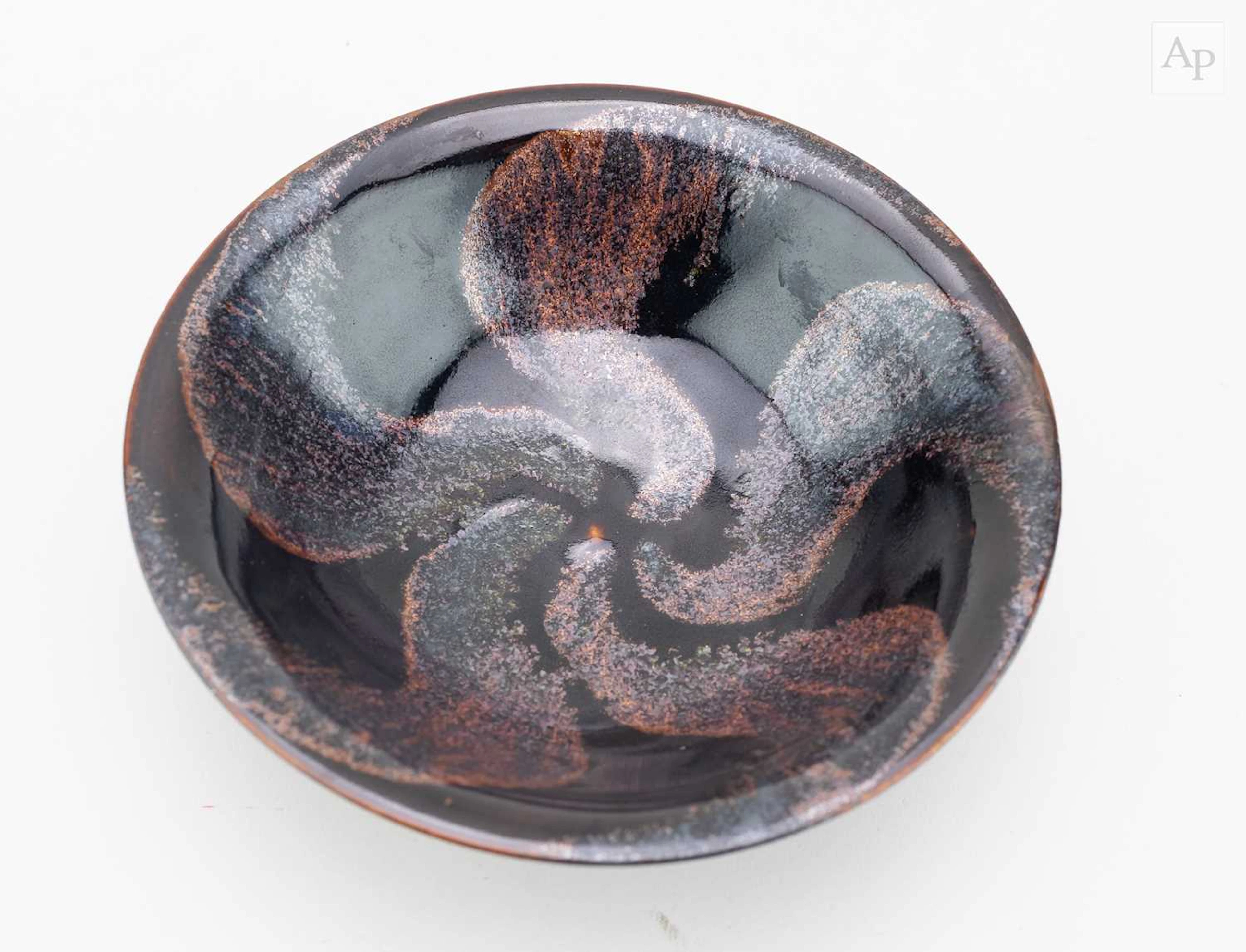 CHARLES VYSE (1882-1971); a stoneware bowl covered in...
