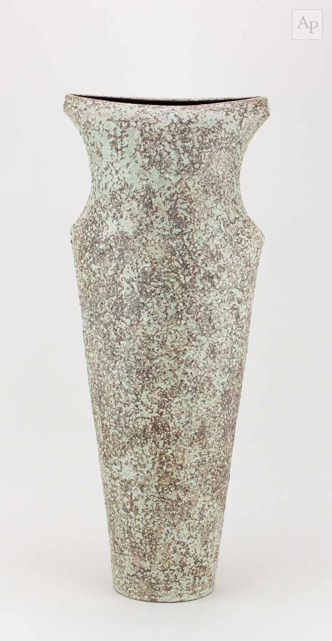 CHRIS CARTER (born 1945); a very tall stoneware double...