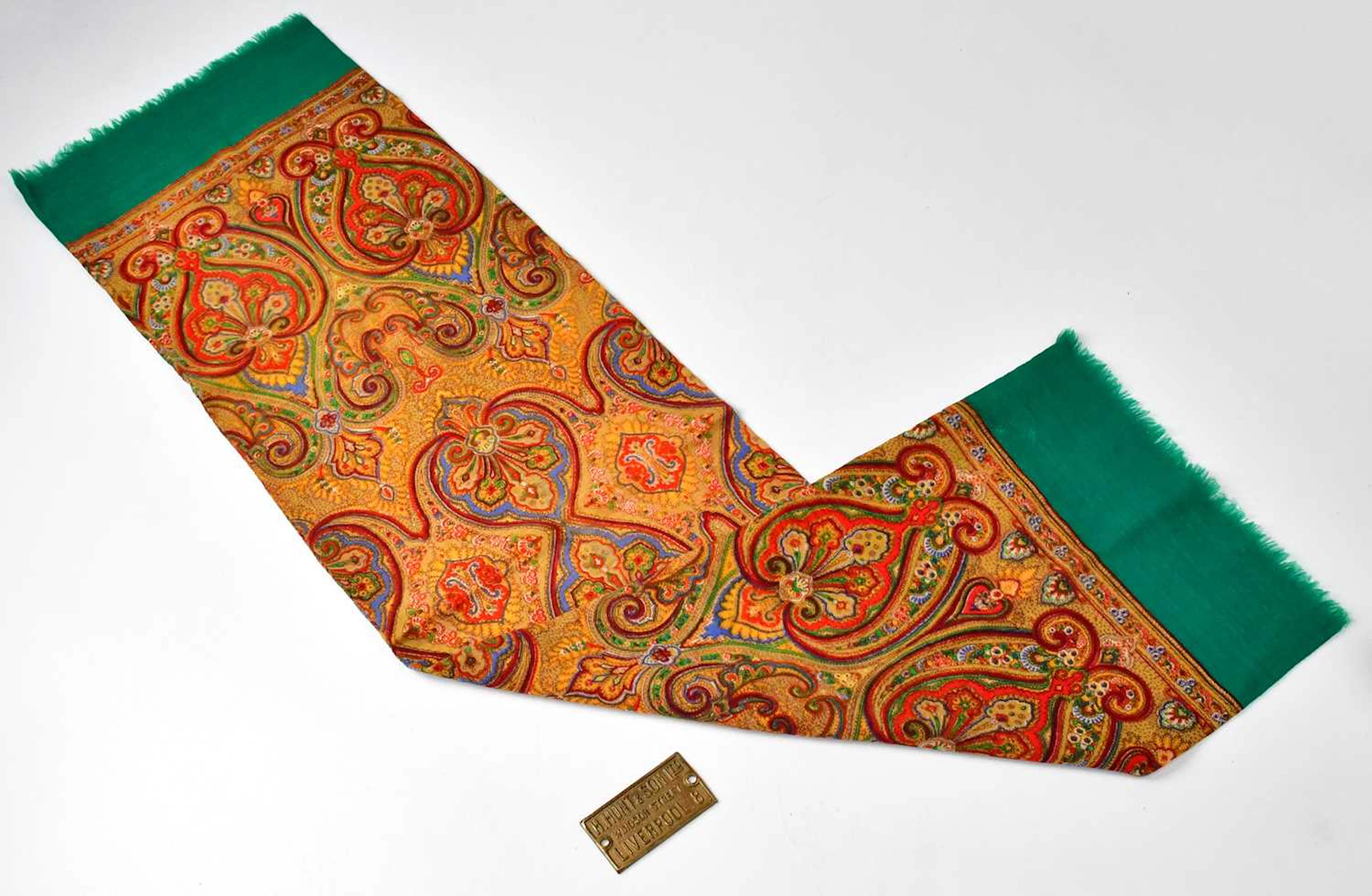 RINGO STARR; a Paisley scarf which once belonged to The Beatles drummer
