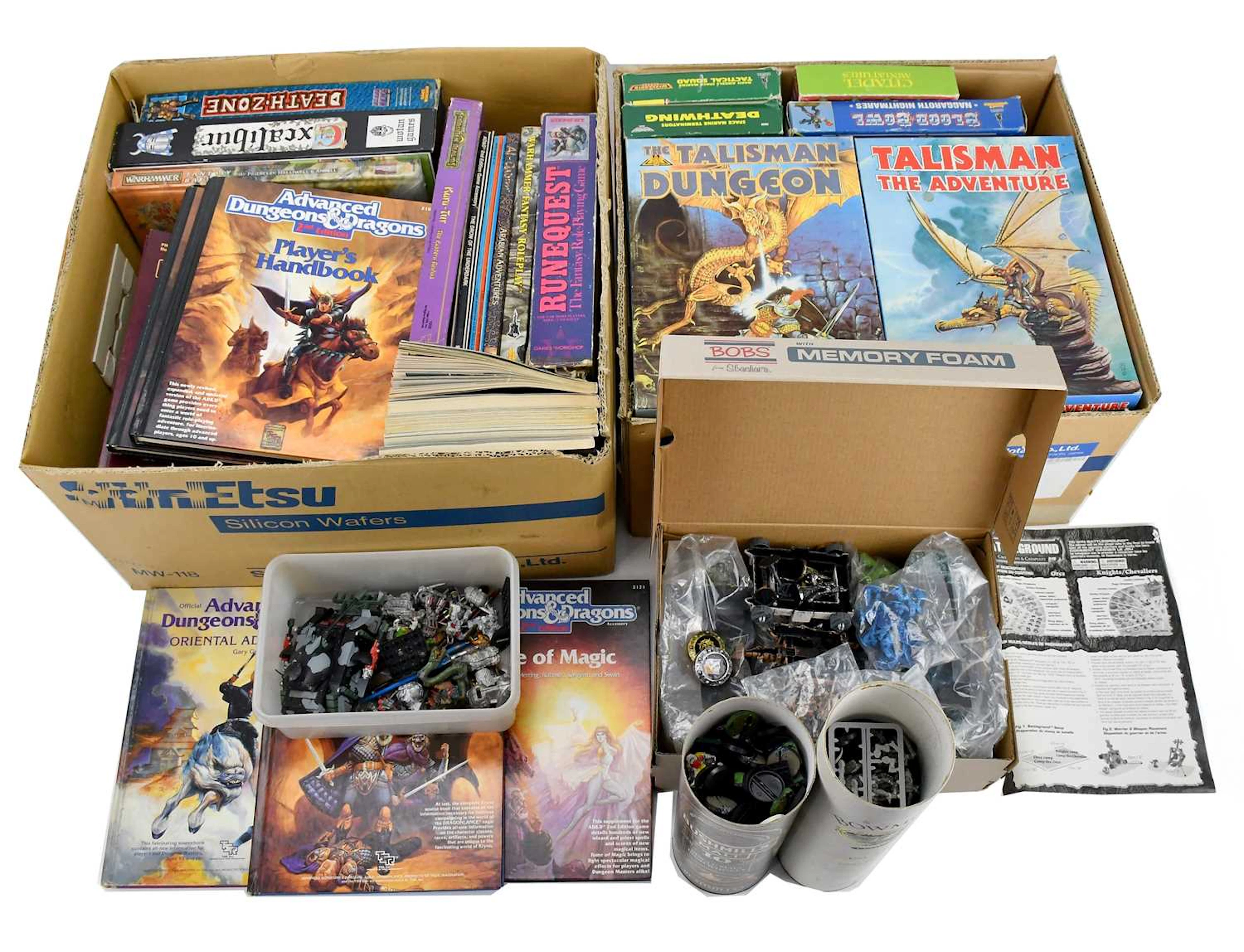 A collection of Warhammer