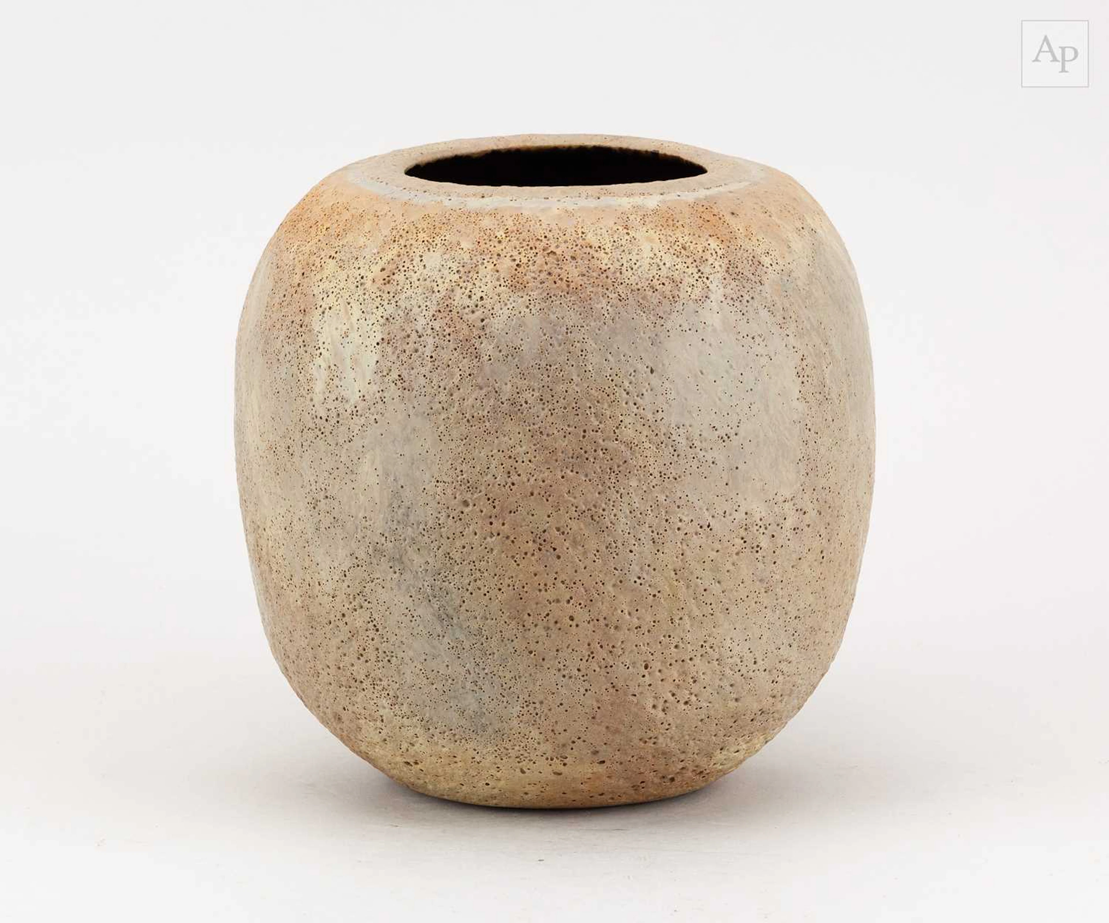 CHRIS CARTER (born 1945); a small stoneware barrelled...