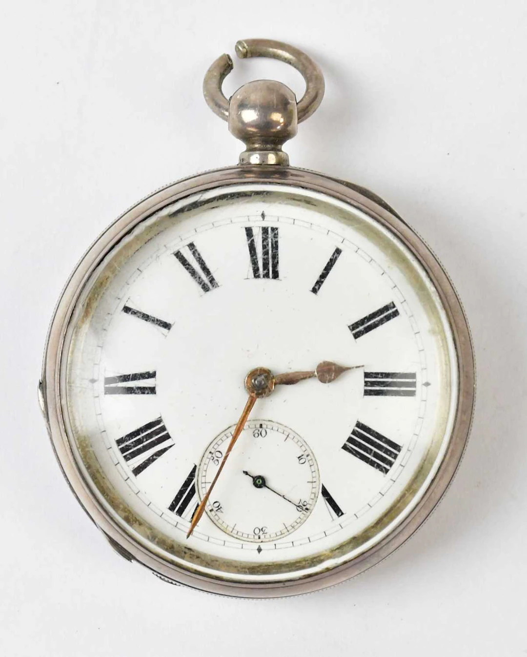 WALTHAM; a Victorian hallmarked silver open face key wind pocket watch