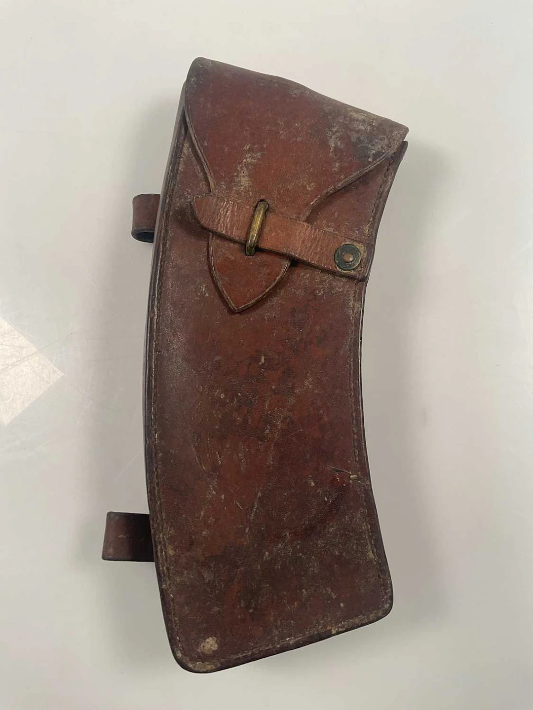 A WWI leather military cartridge/magazine case