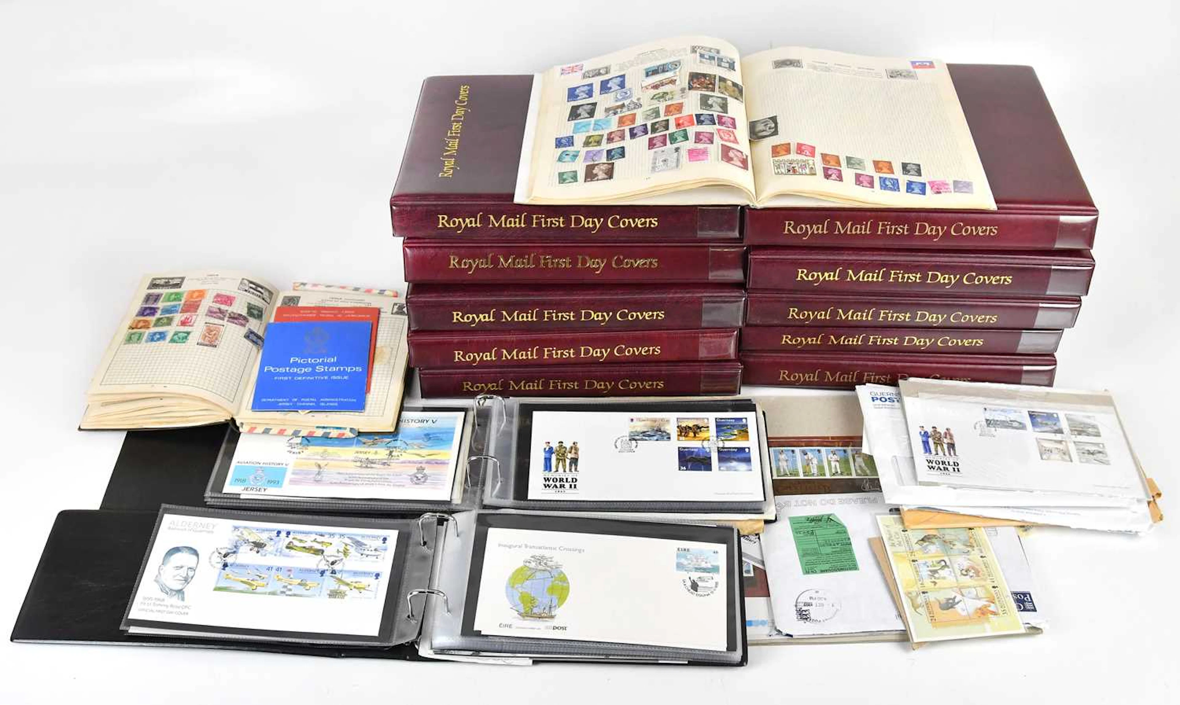 GREAT BRITAIN; 1970-2012 first day covers collection in...