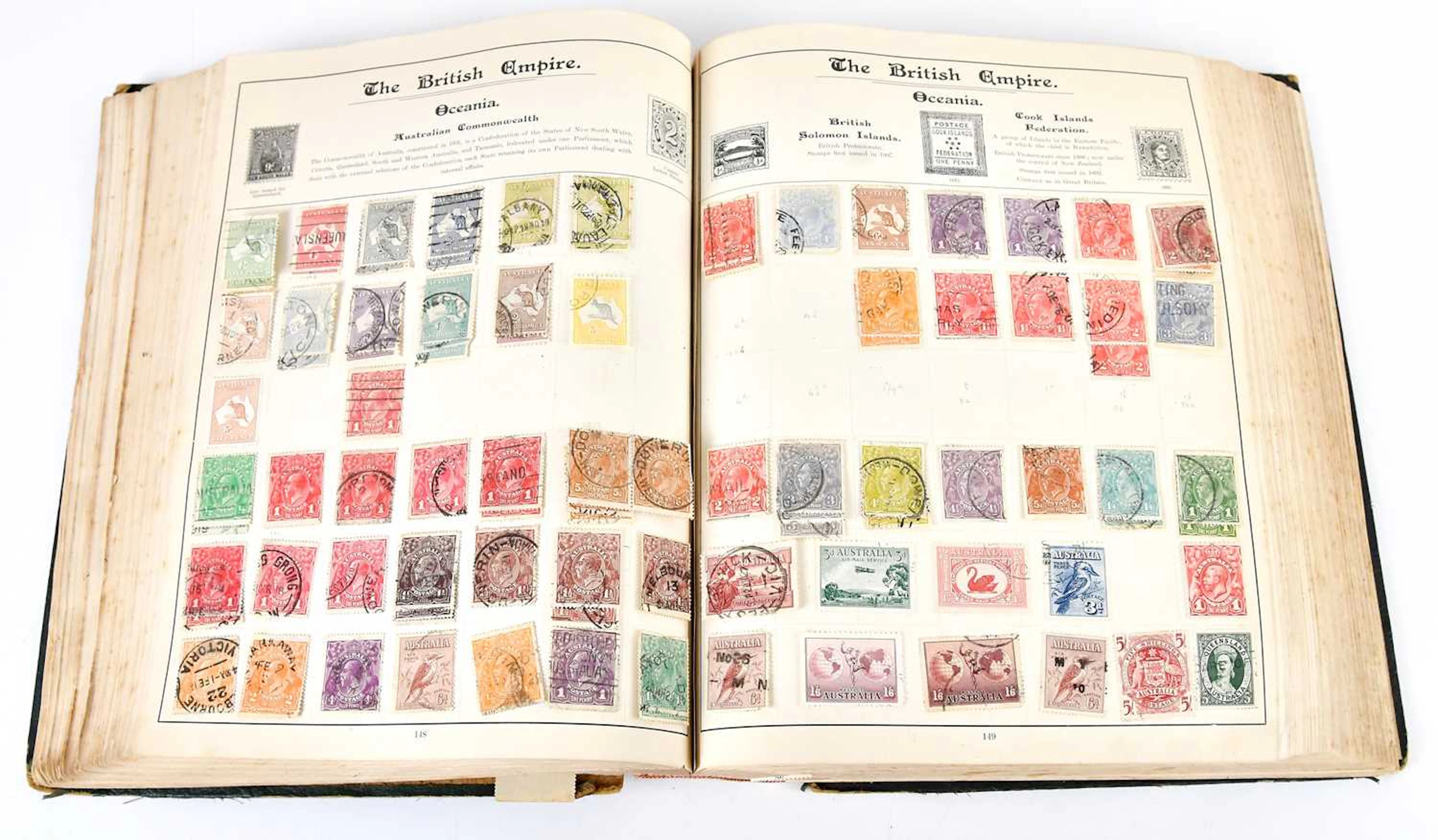 WORLD; in a 1916 'Empire' album