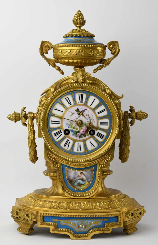 A good late 19th century French gilt metal ormolu Sèvres...
