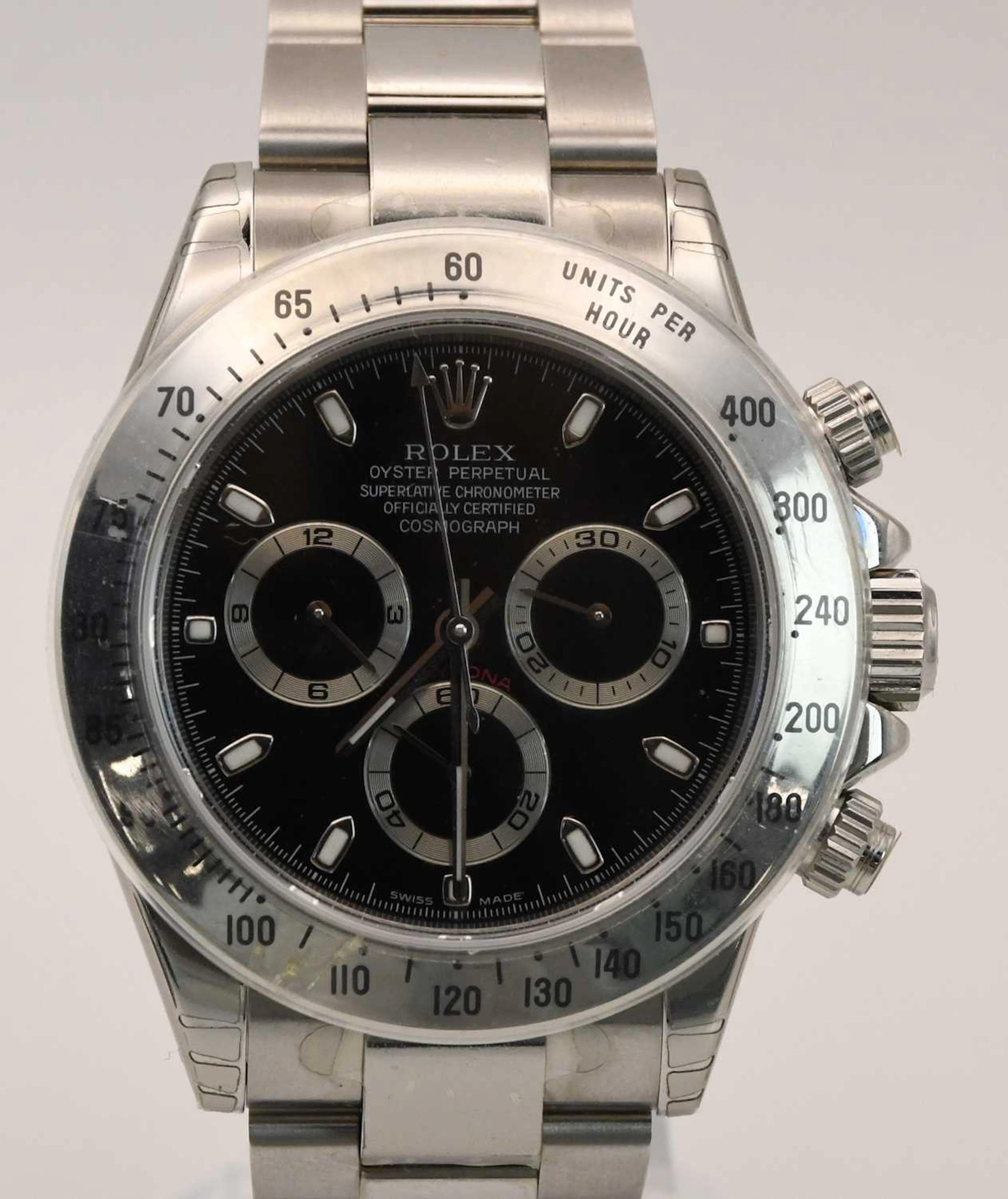 ROLEX; a gentleman's Oyster Perpetual Cosmograph Daytona wristwatch