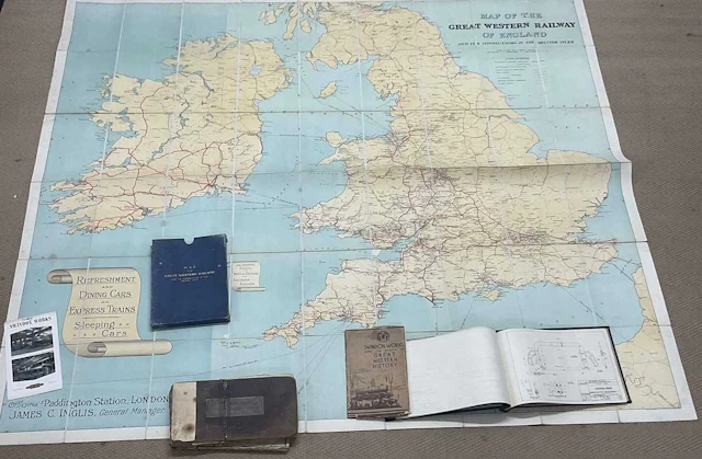 A Map of the Great Western Railway and its Connections in the British Isles