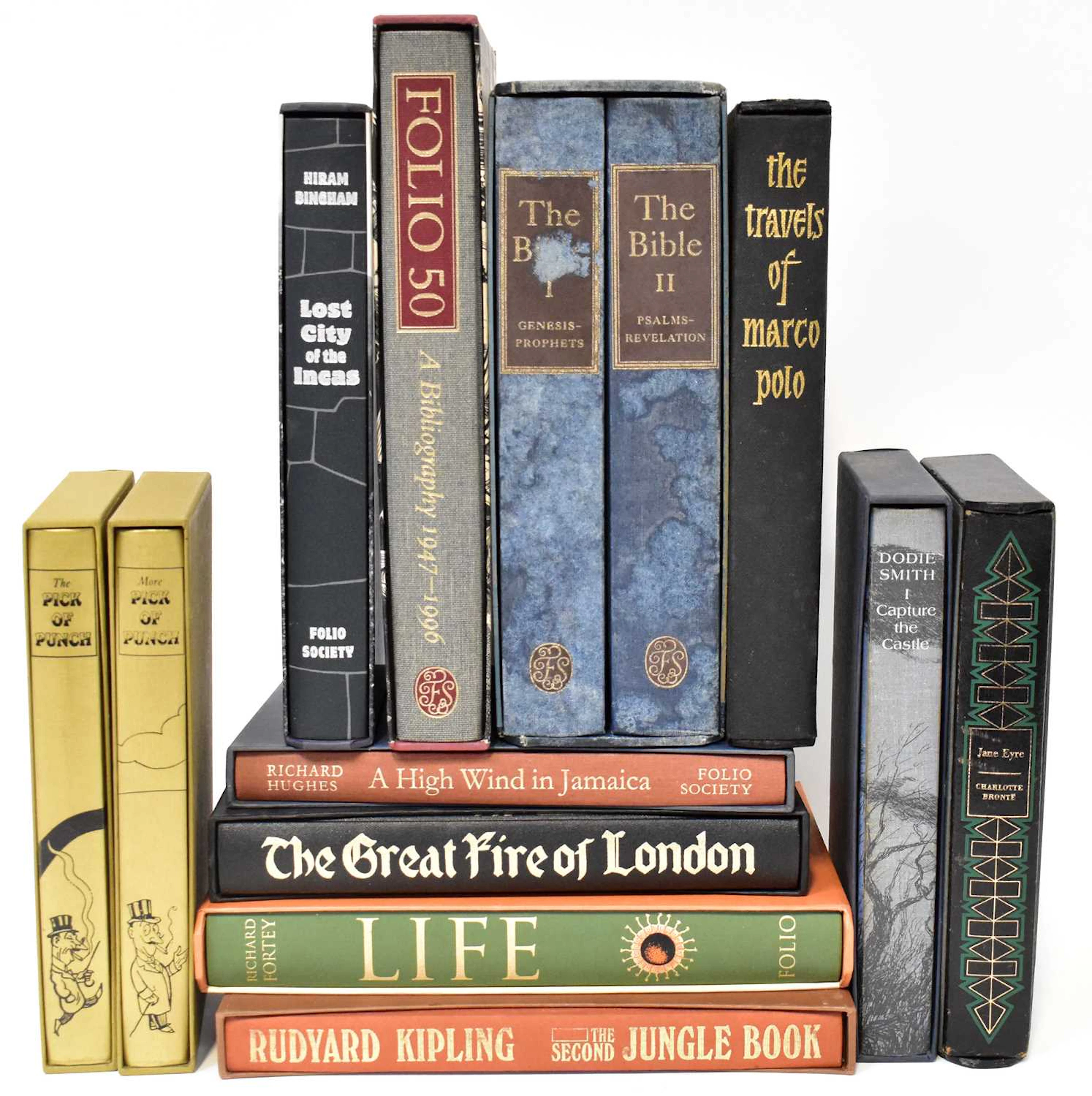 FOLIO SOCIETY; a collection of twelve titles