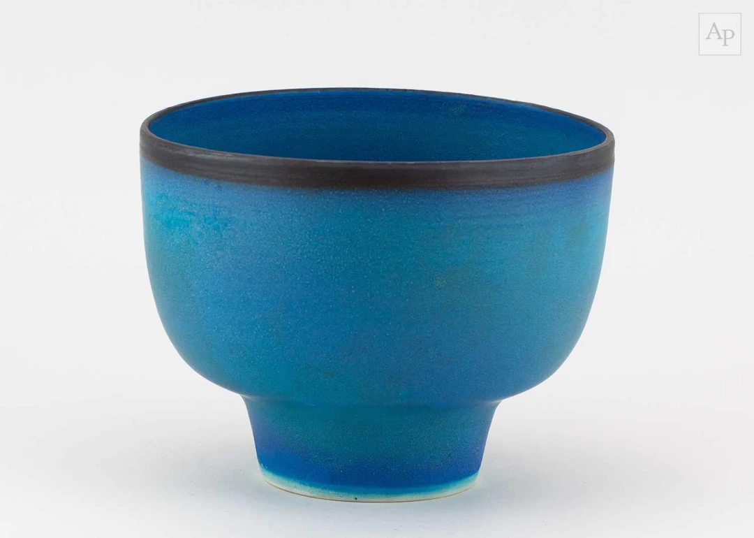 ABDO NAGI (1941-2001); a porcelain bowl covered in...