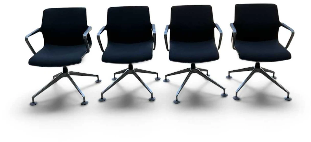ANTONIO CITTERIO FOR VITRA; a set of four modern...