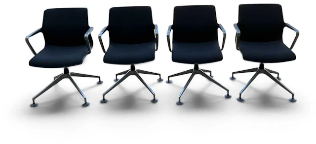 ANTONIO CITTERIO FOR VITRA; a set of four modern...