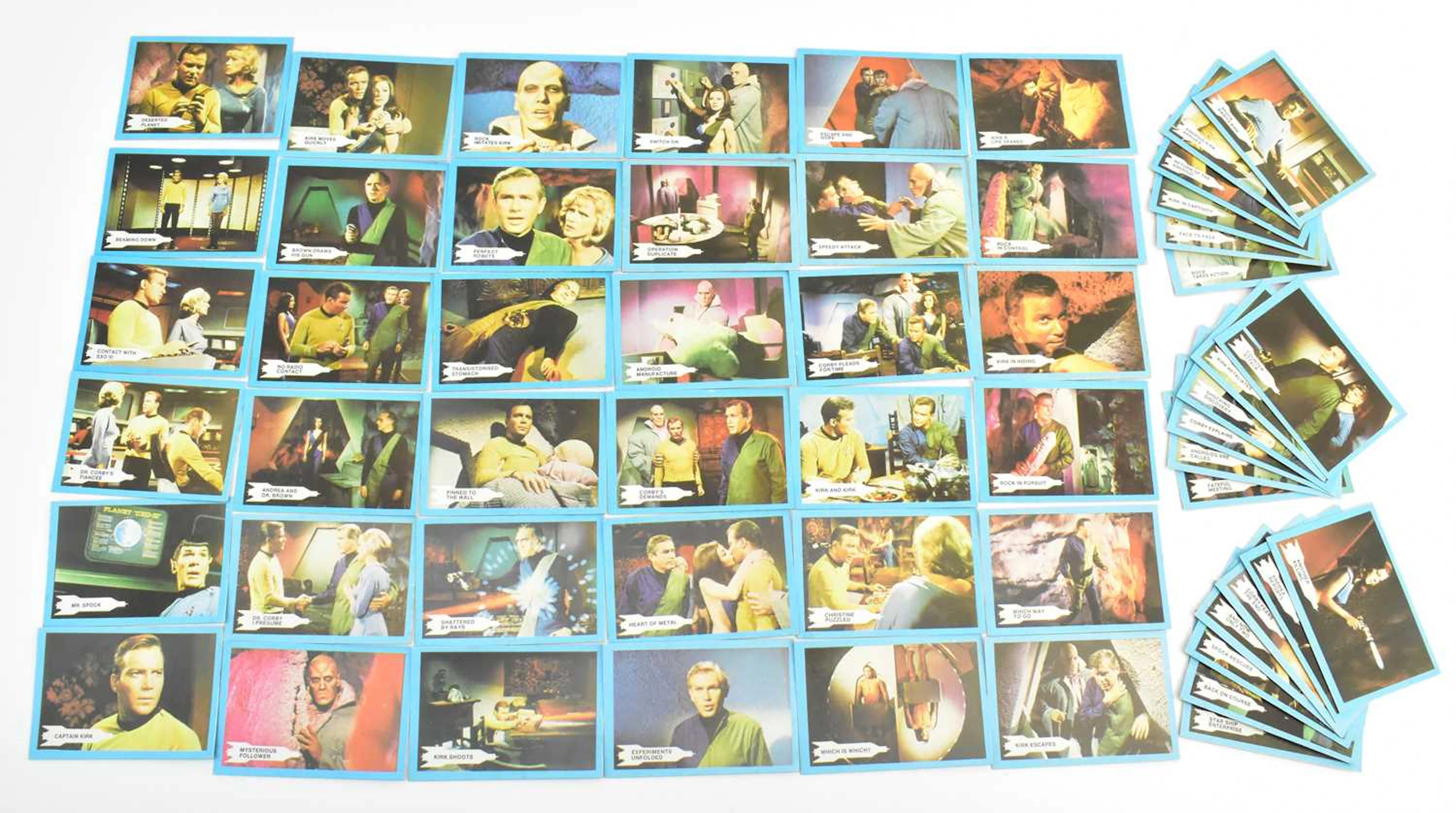 A full set of A&BC Paramount Pictures 1969 Star Trek...