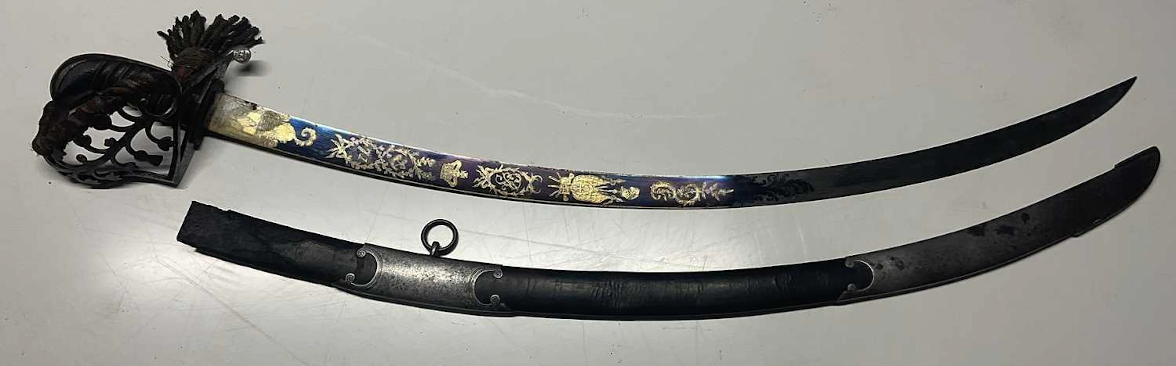 An early 19th century Scottish light company officer's dress sword