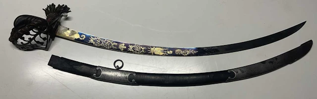 An early 19th century Scottish light company officer's dress sword
