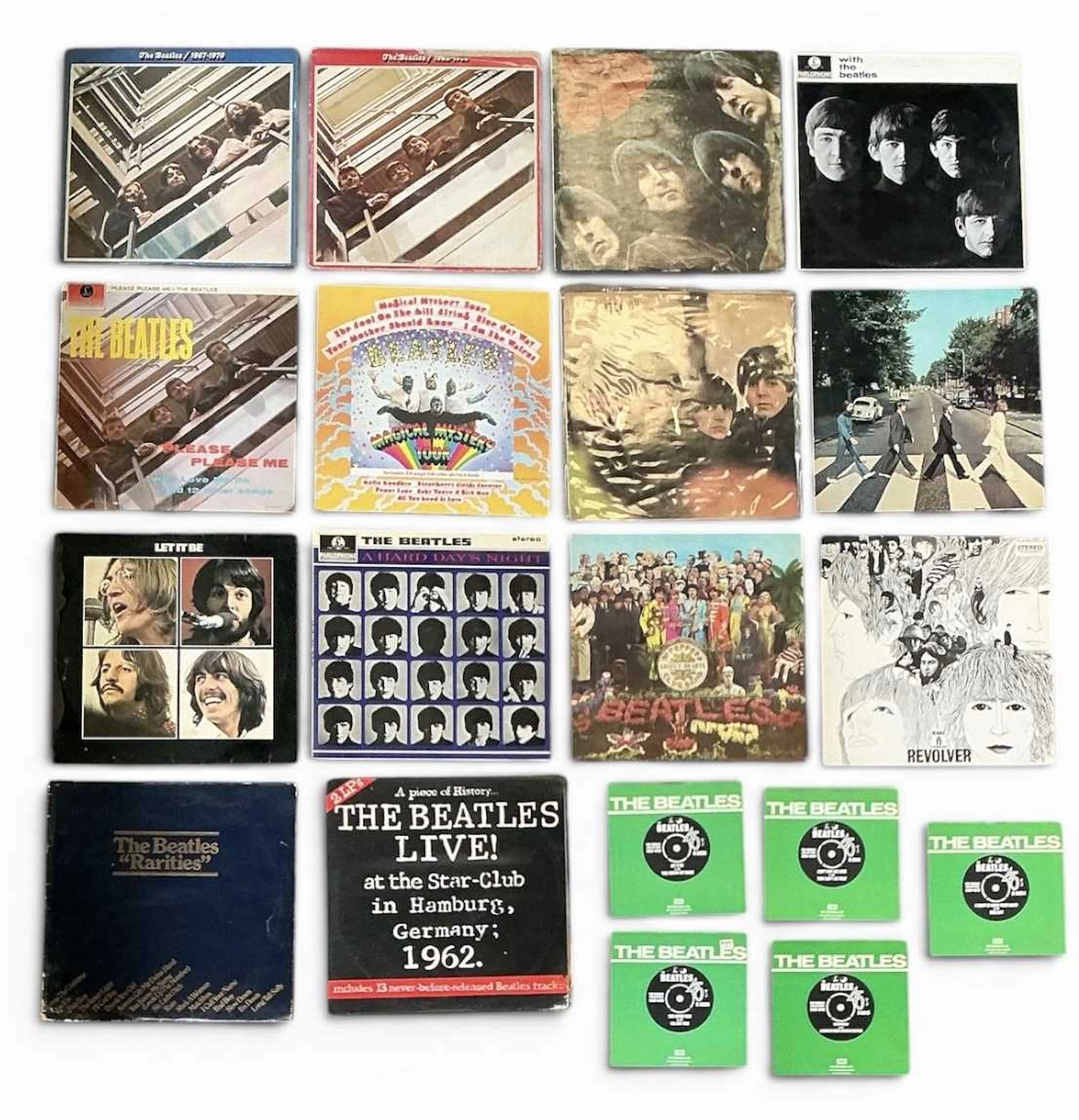 THE BEATLES; fourteen assorted LPs including 'The Beatles 1967-1970'