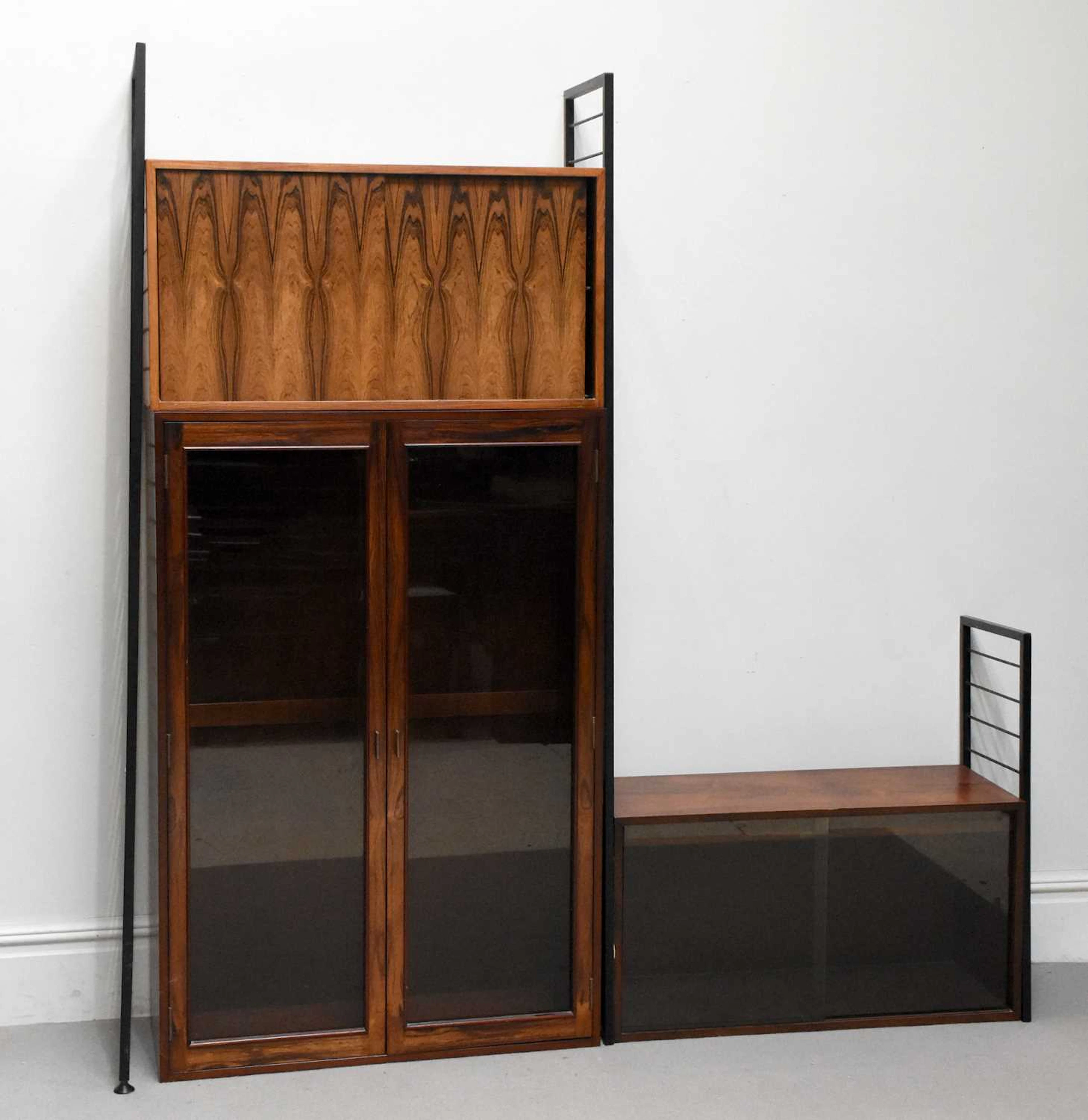 STAPLES; rosewood Ladderax system