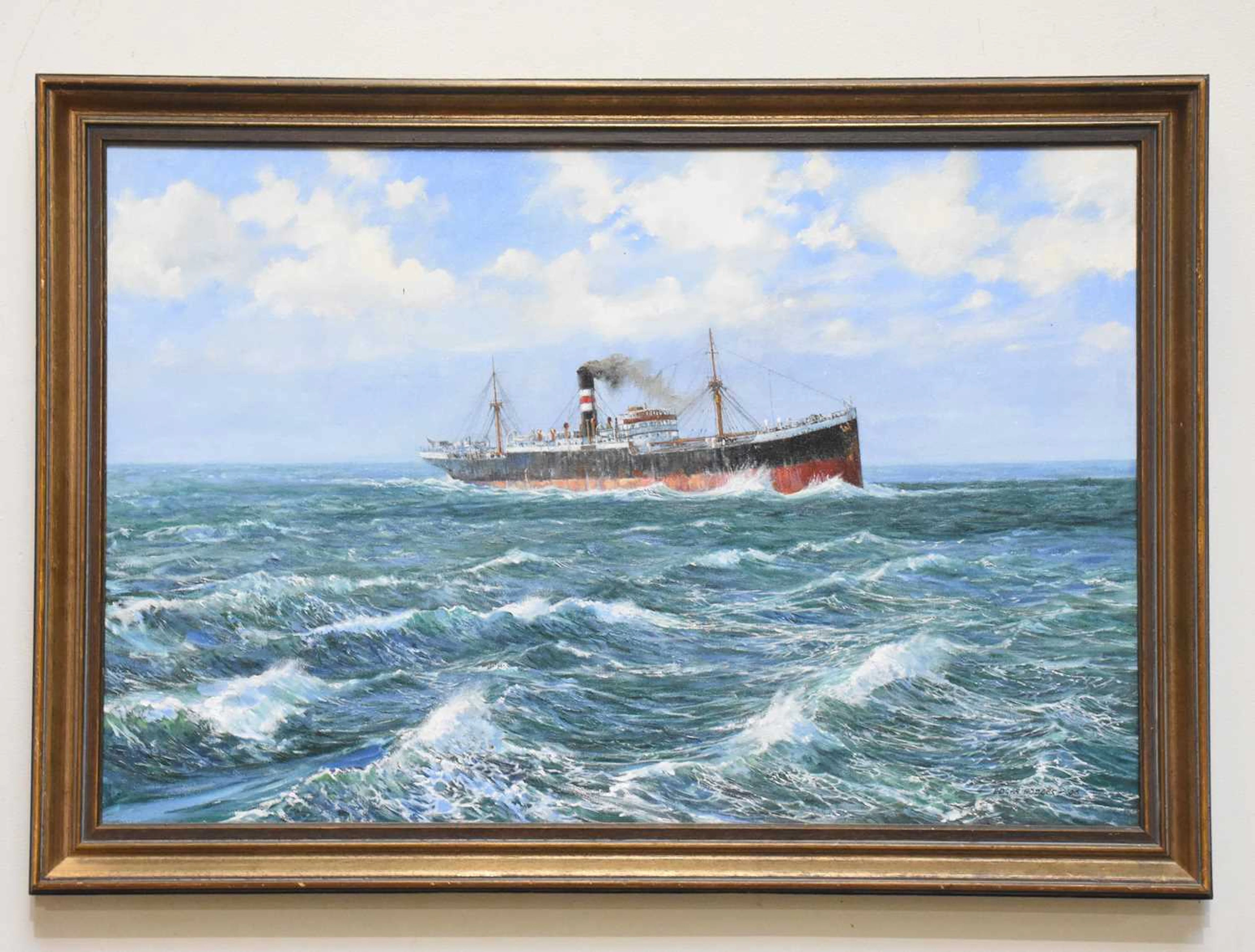 EDGAR HODGES (1928-2025); oil on canvas