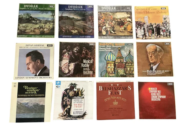 Twelve assorted classical records