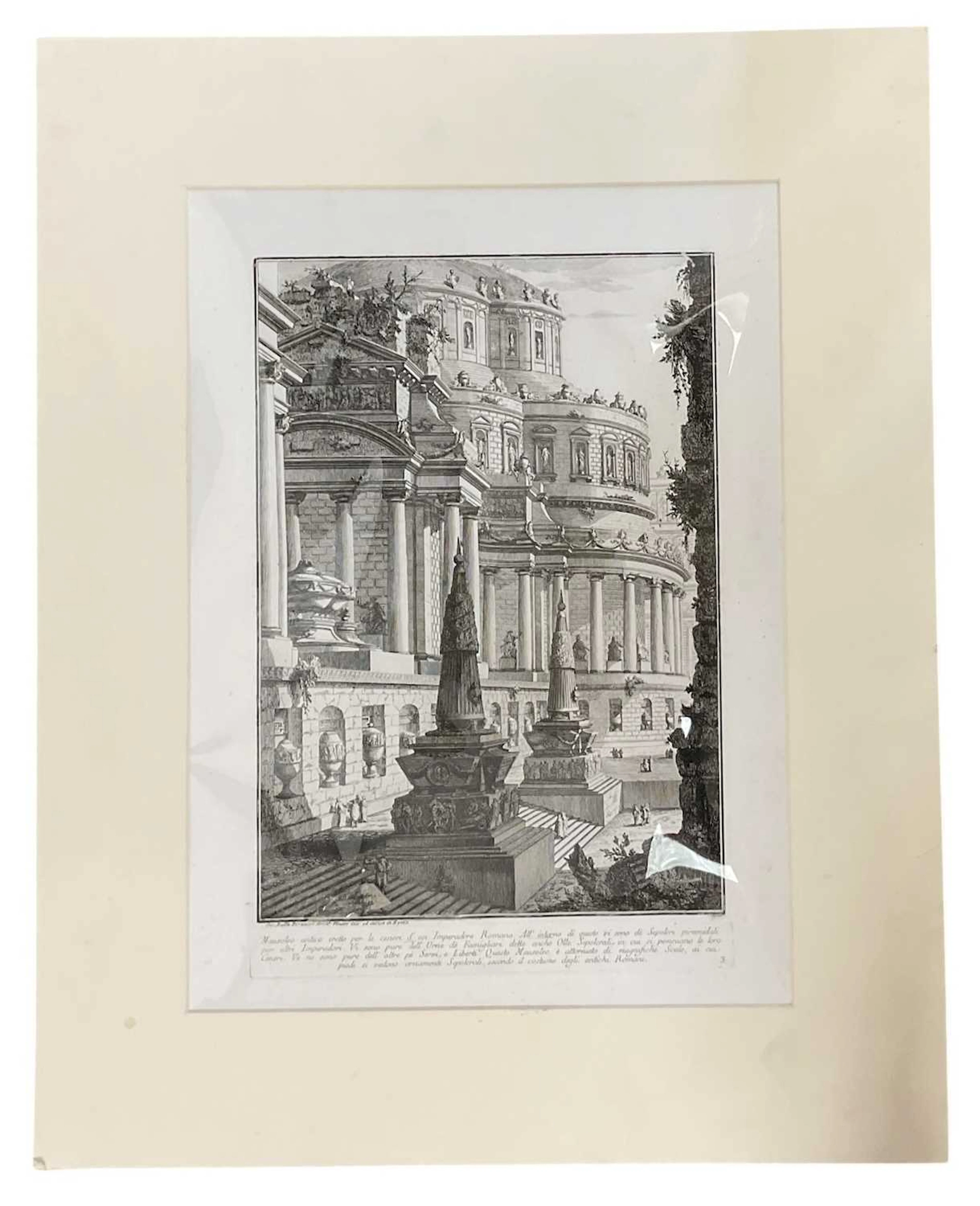 GIOVANNI BATTISTA PIRANESI (Italian