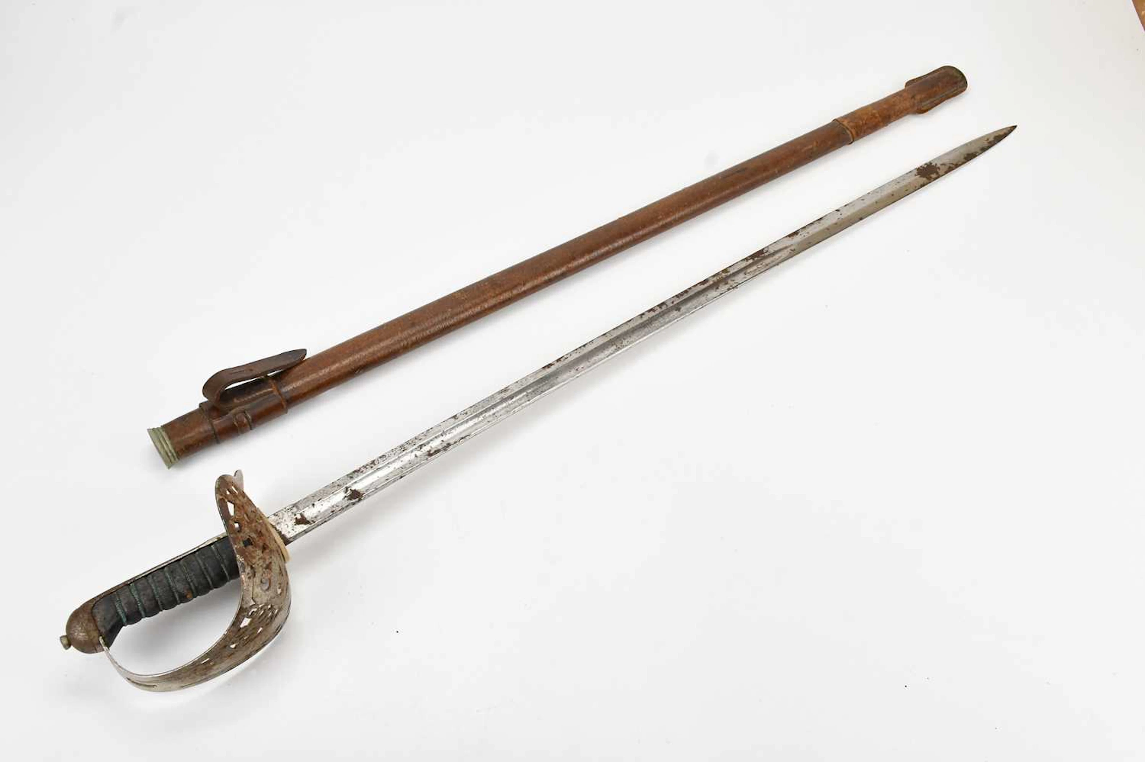 An Edward VII officer's sword