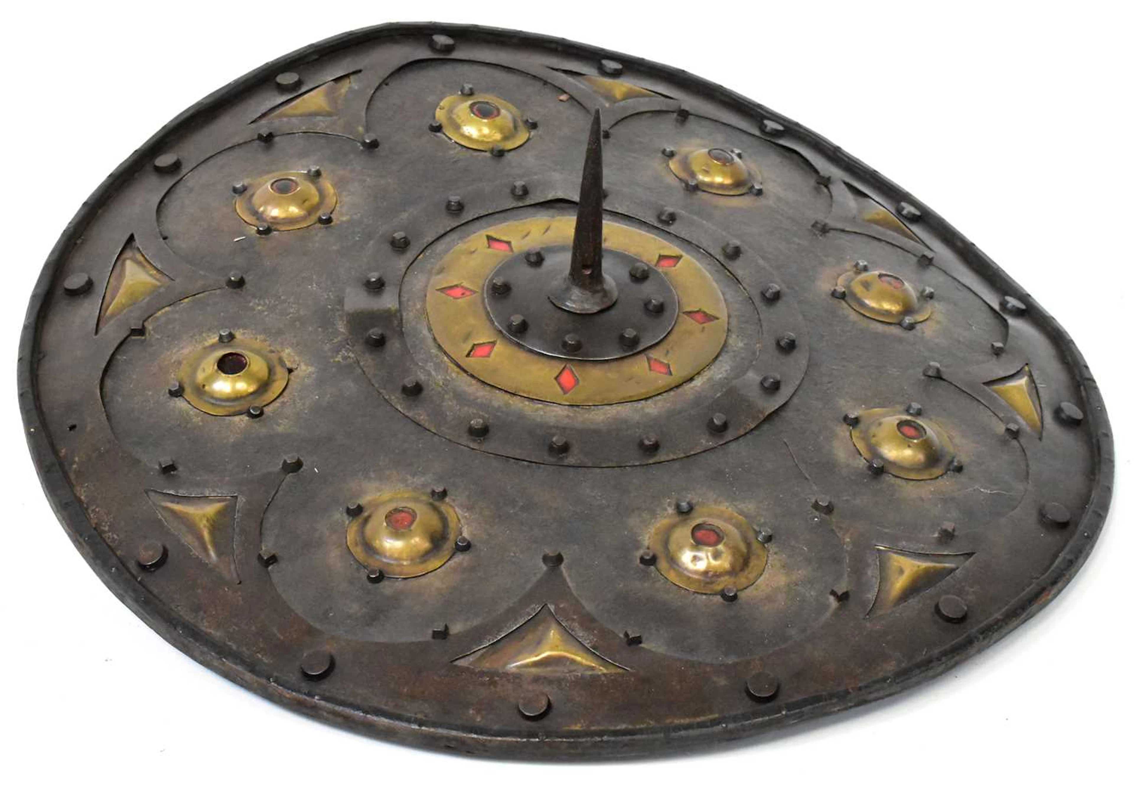 A Scottish Targe type circular shield