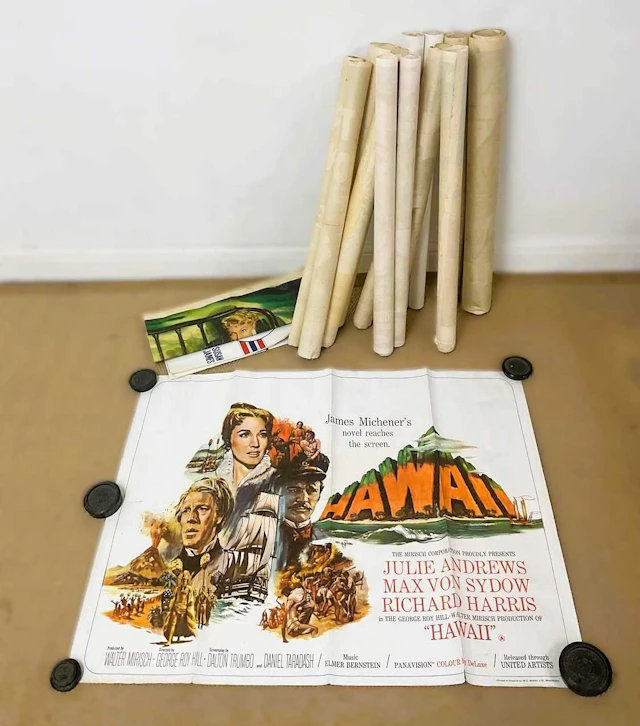 A collection of ten film posters comprisng 'Treasures of the Golden Condor'