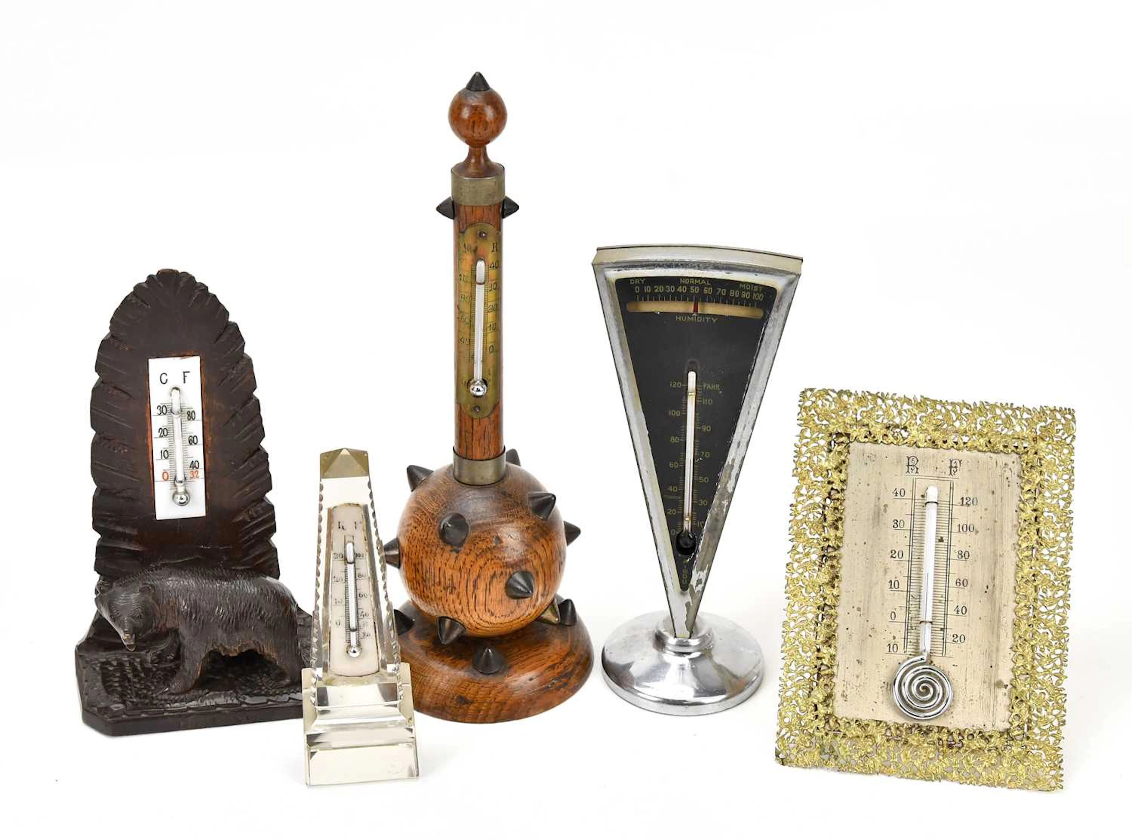 RELIANCE DIE & STAMPING CO; desk thermometer and humidity gauge