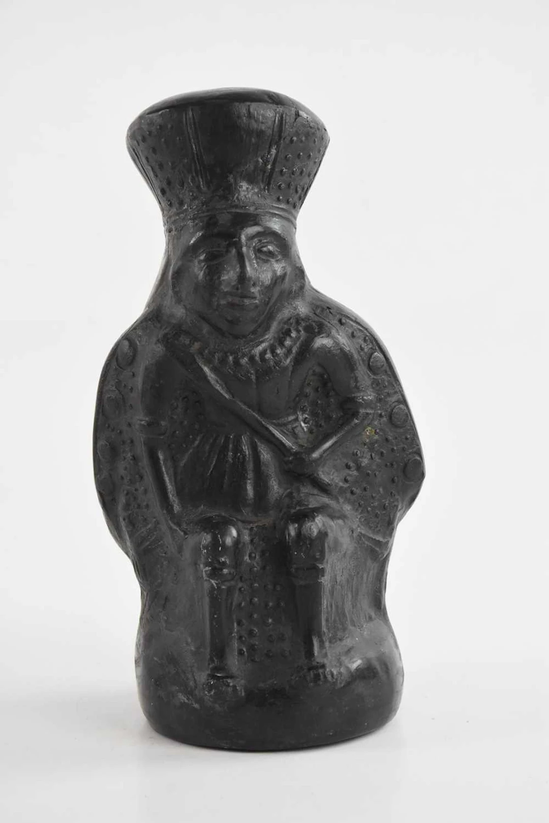 A pre Columbian style anthropomorphic vessel